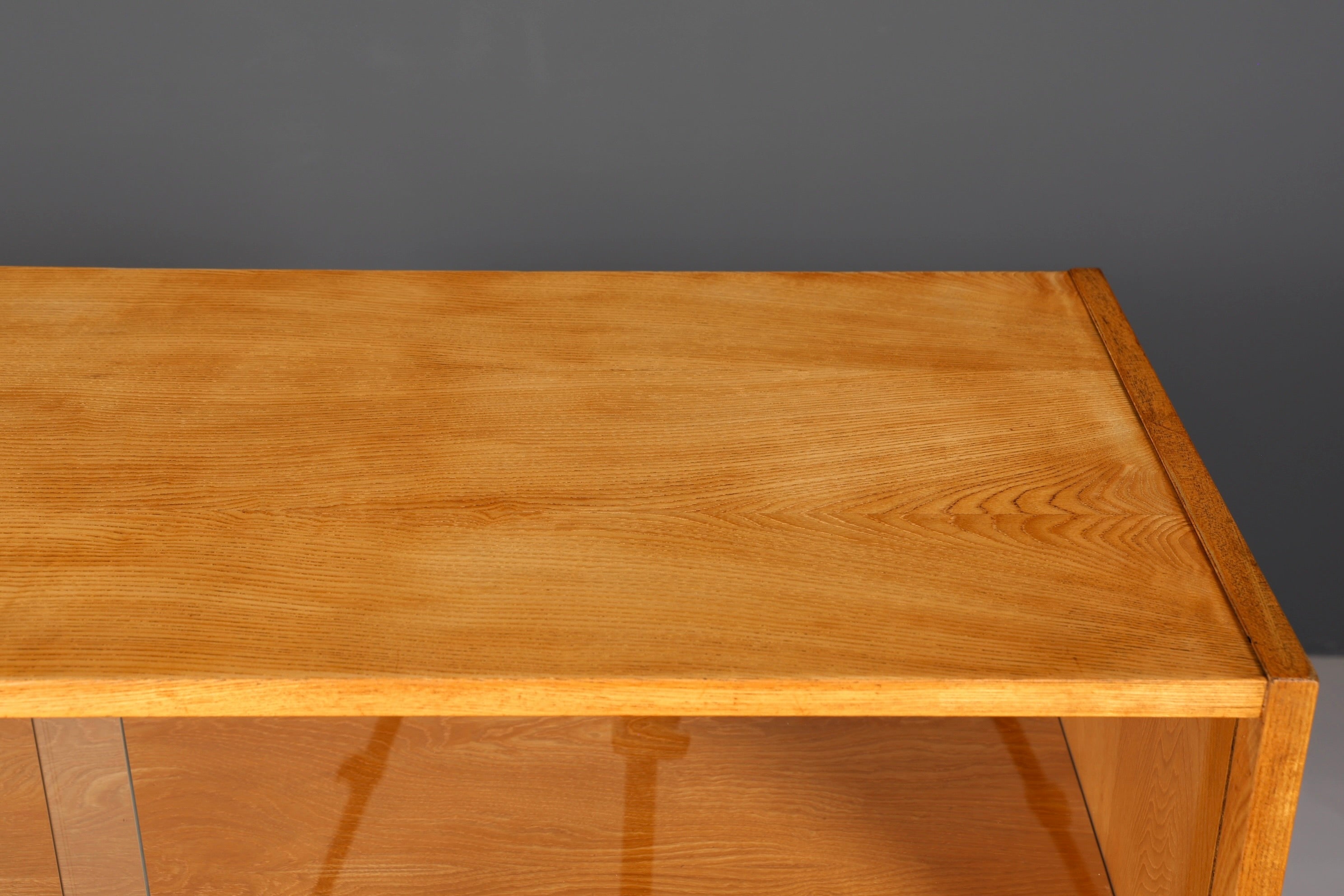 F891 Finish cm Traumhafter Mid Century Highboard Retro Vitrine 60er Jahre Schrank Kommode