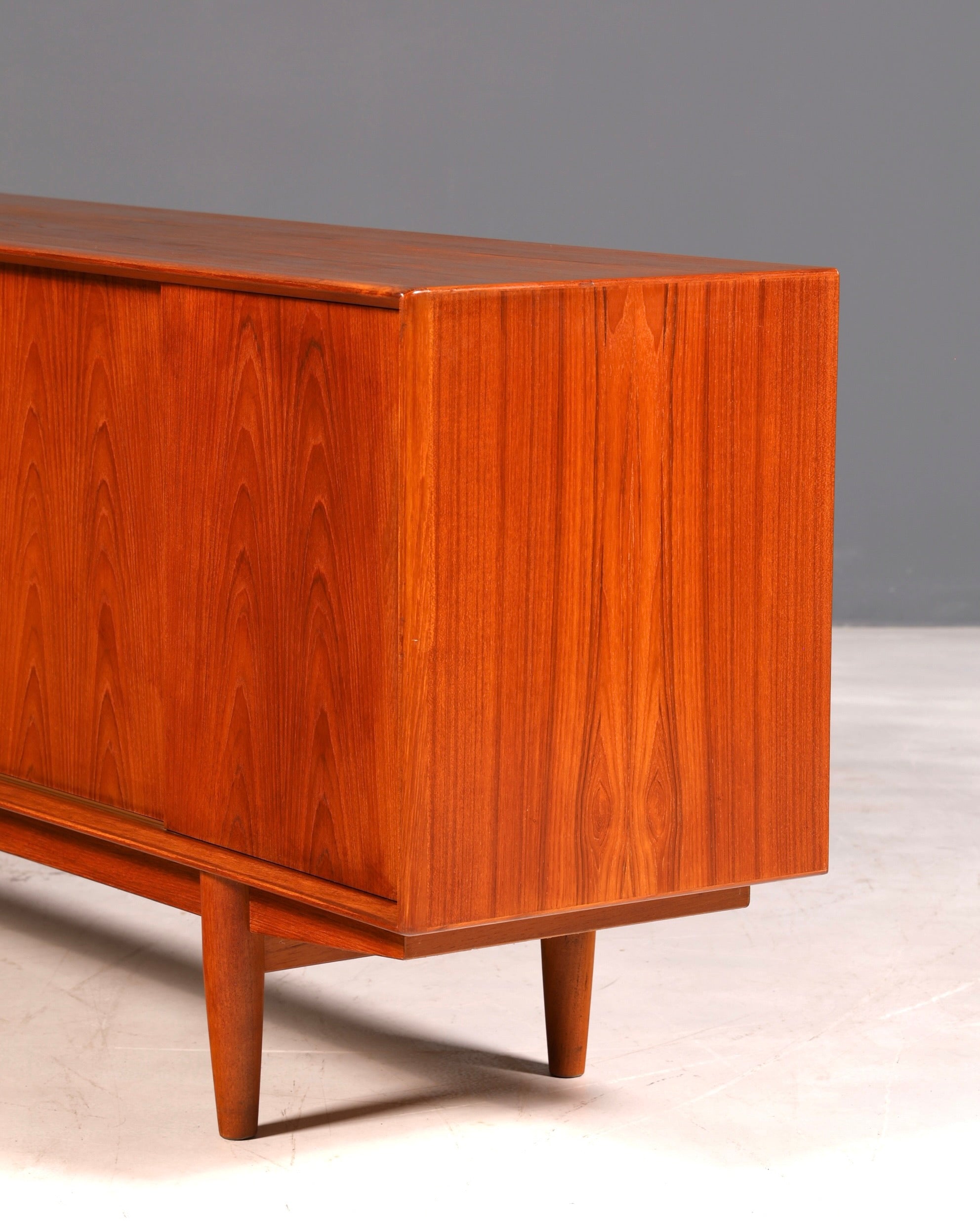 Beautiful Dyrlund mid-century teak sideboard, Danish design, vintage cabinet dresser
