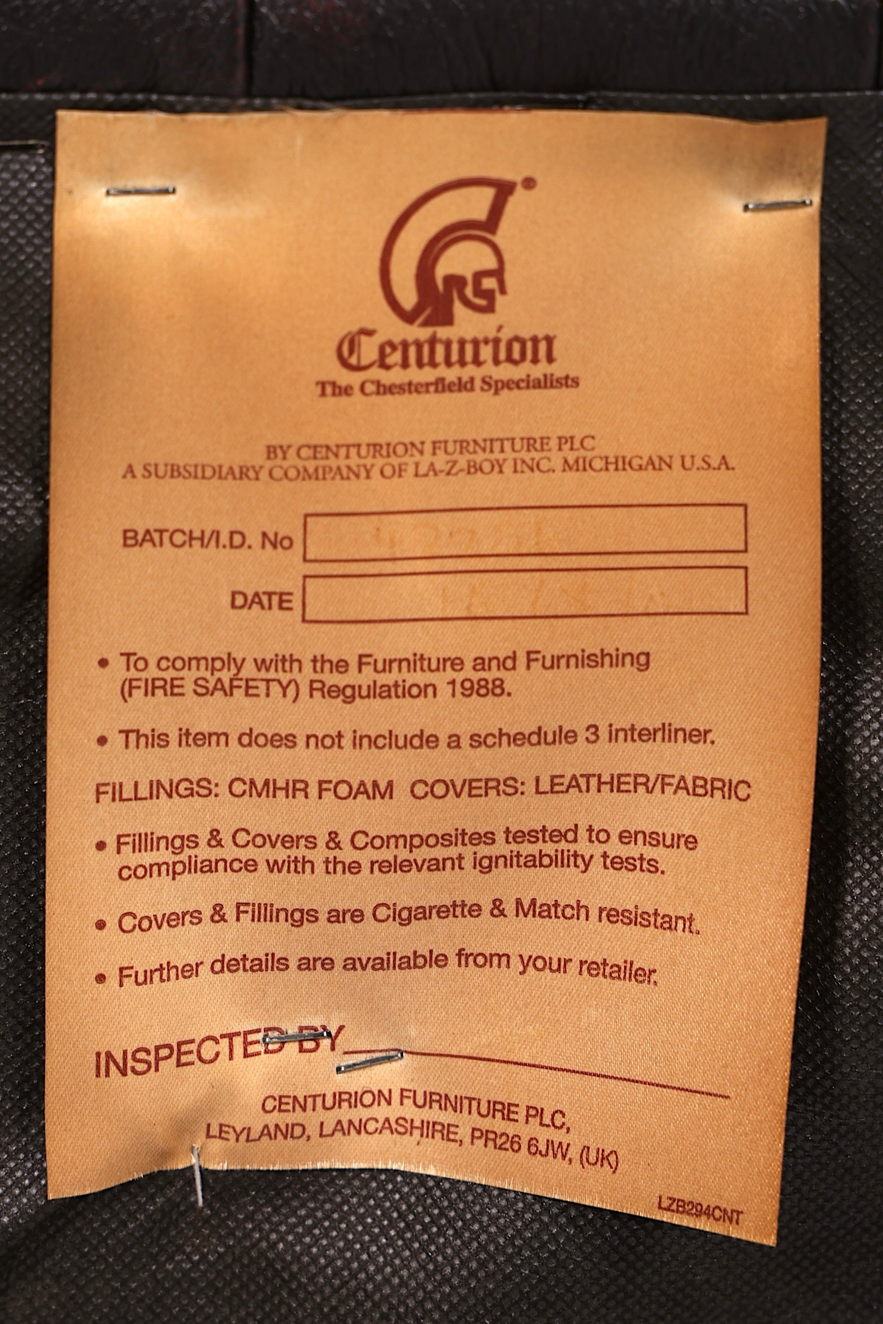 G548 Finish cm Wunderschönes Original Chesterfield Centurion Sofa 3- Sitzer echt Leder Couch (Kopie)