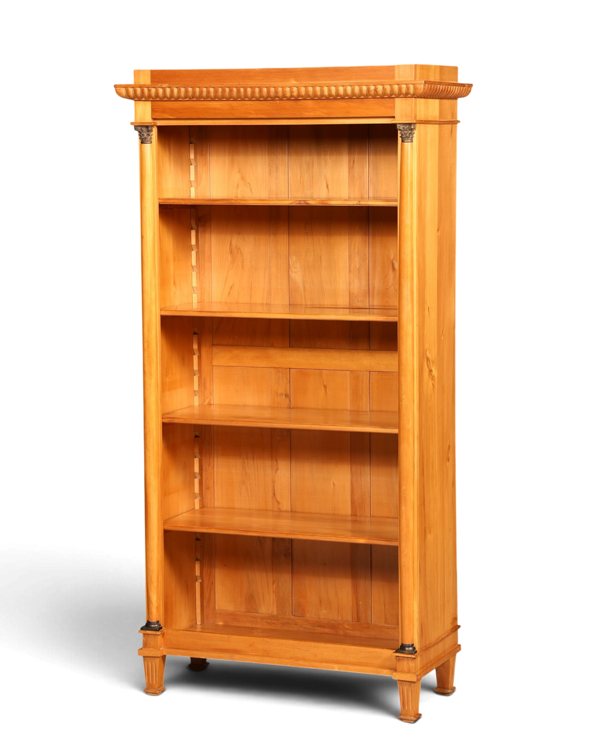 Traumhaftes Regal im Biedermeier Stil Antik Bücherregal Weichholz Buchablage