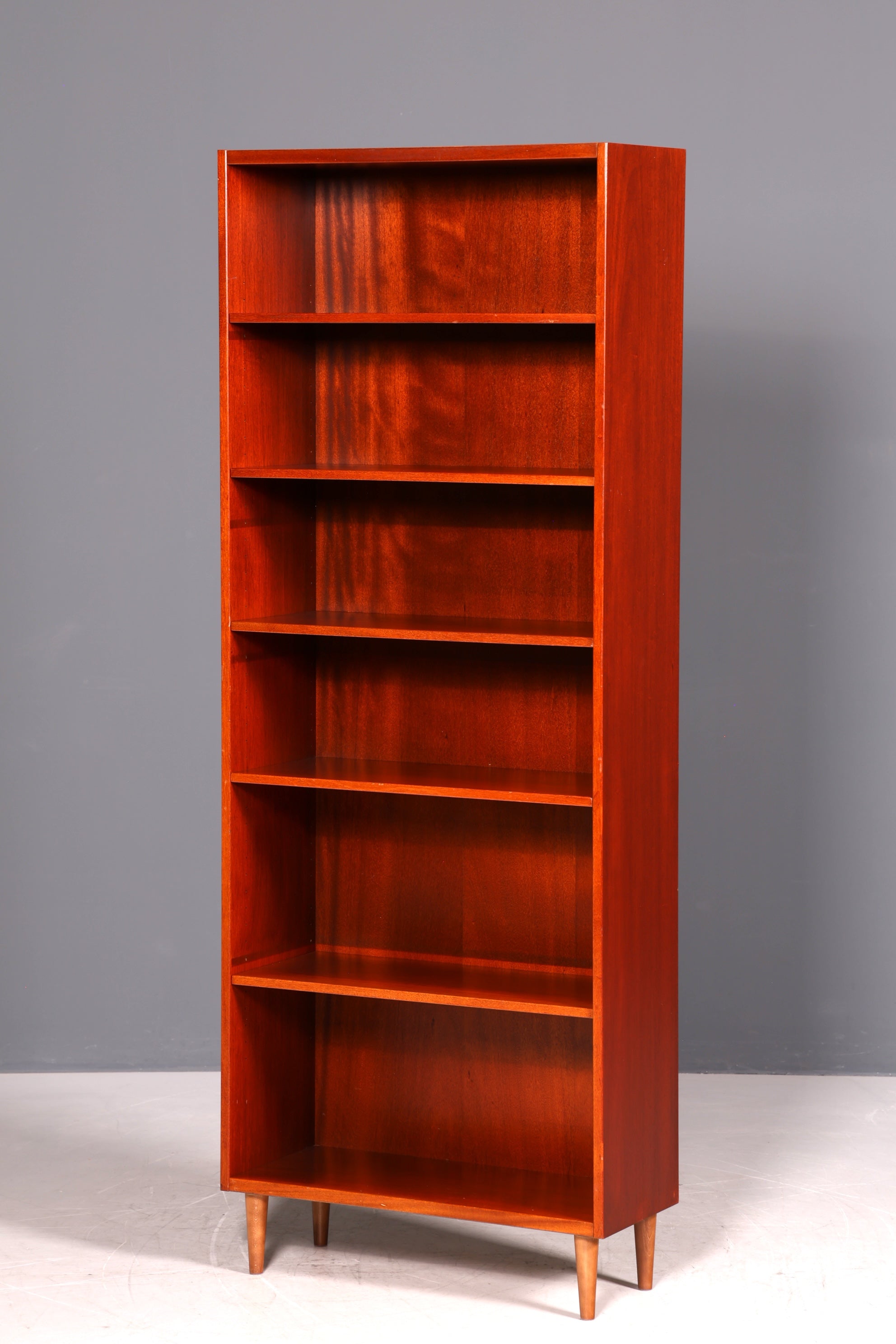 G428 Finish Schlichtes Mid Century Regal Vintage Bücherregal Schrank Buchablage 60s Bookshelf (Kopie 3)