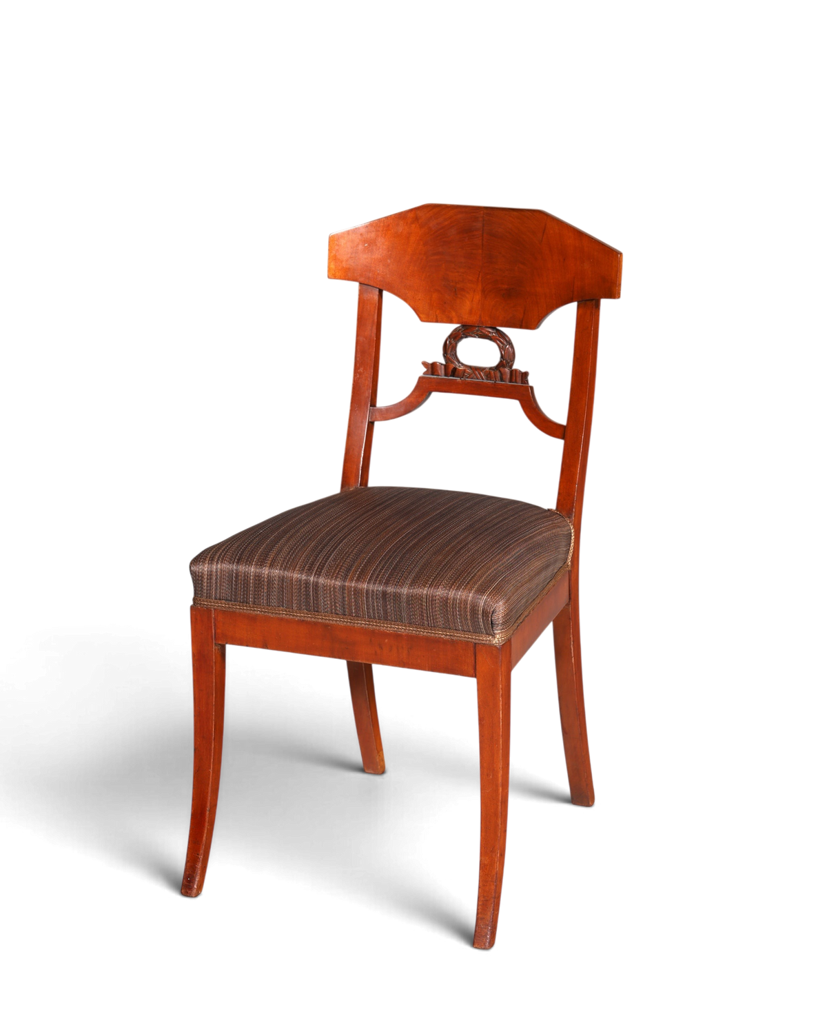 Traumhafter Biedermeier Stuhl Antik Küchenstuhl echt Holz Sekretär Stuhl Esszimmer Stuhl 2 von 2