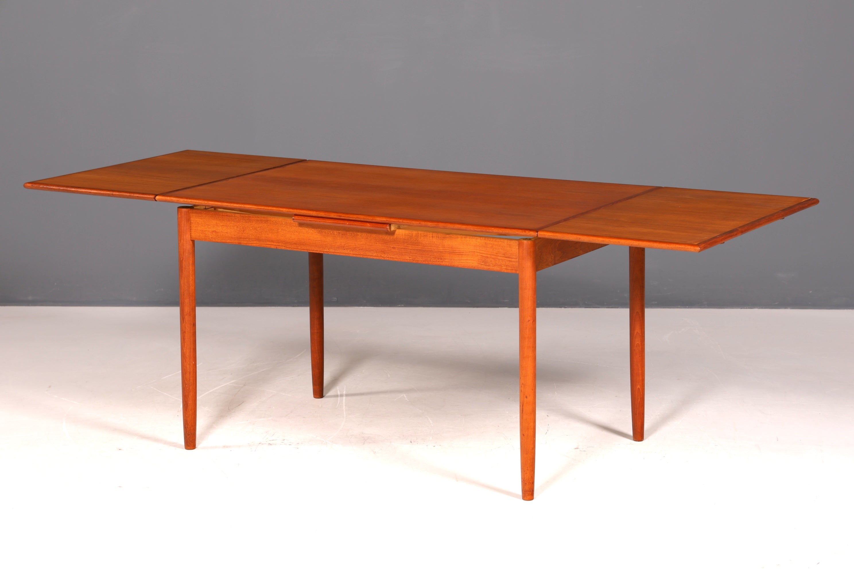 G343 Finish Traumhafter Mid Century Esstisch ausziehbarer Danish Design Teak Holz Küchentisch Esszimmer Tisch (Kopie)