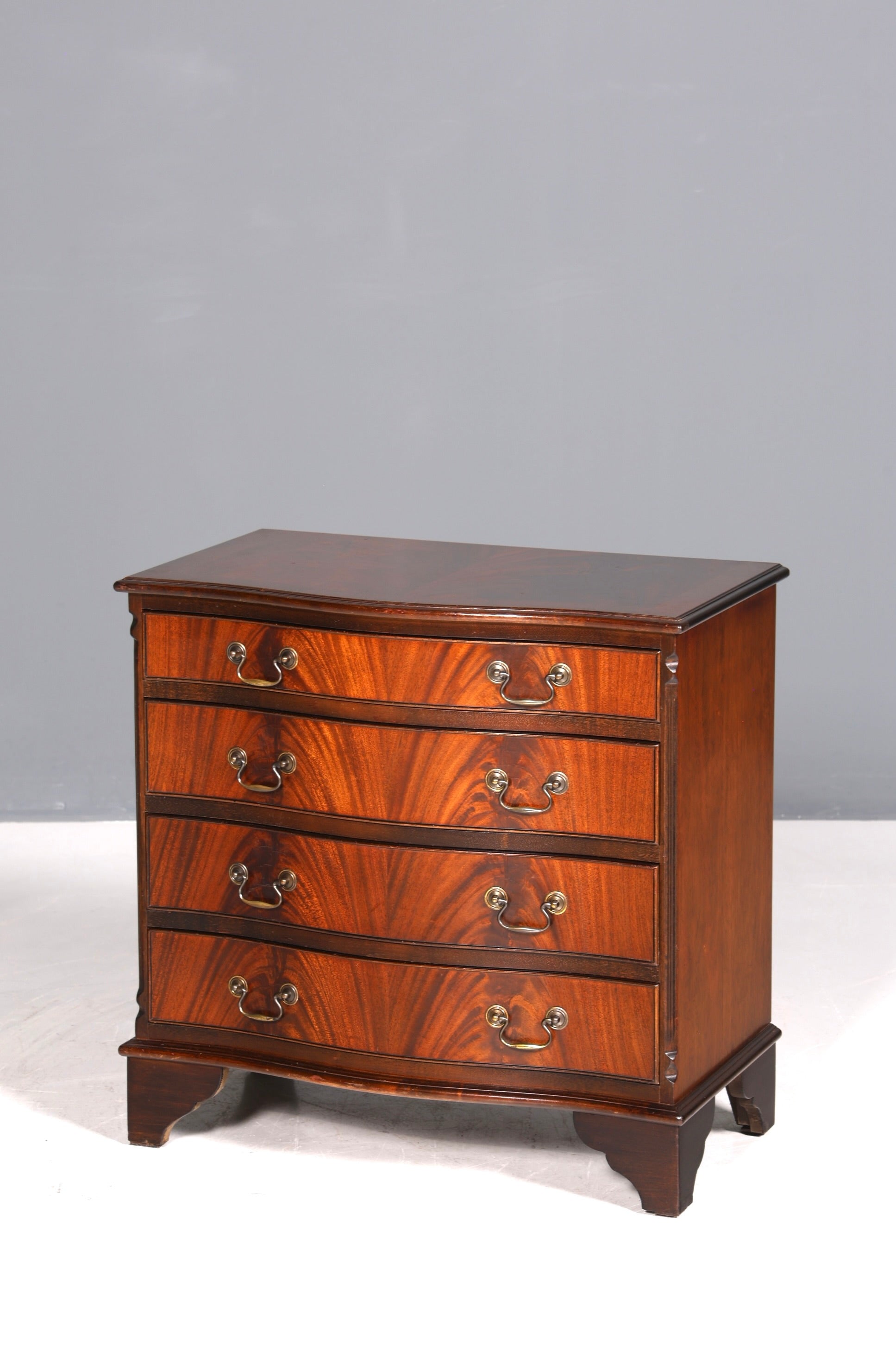 Wunderschöne Englische Kommode Holz Mahagoni Sideboard Schubladenkommode