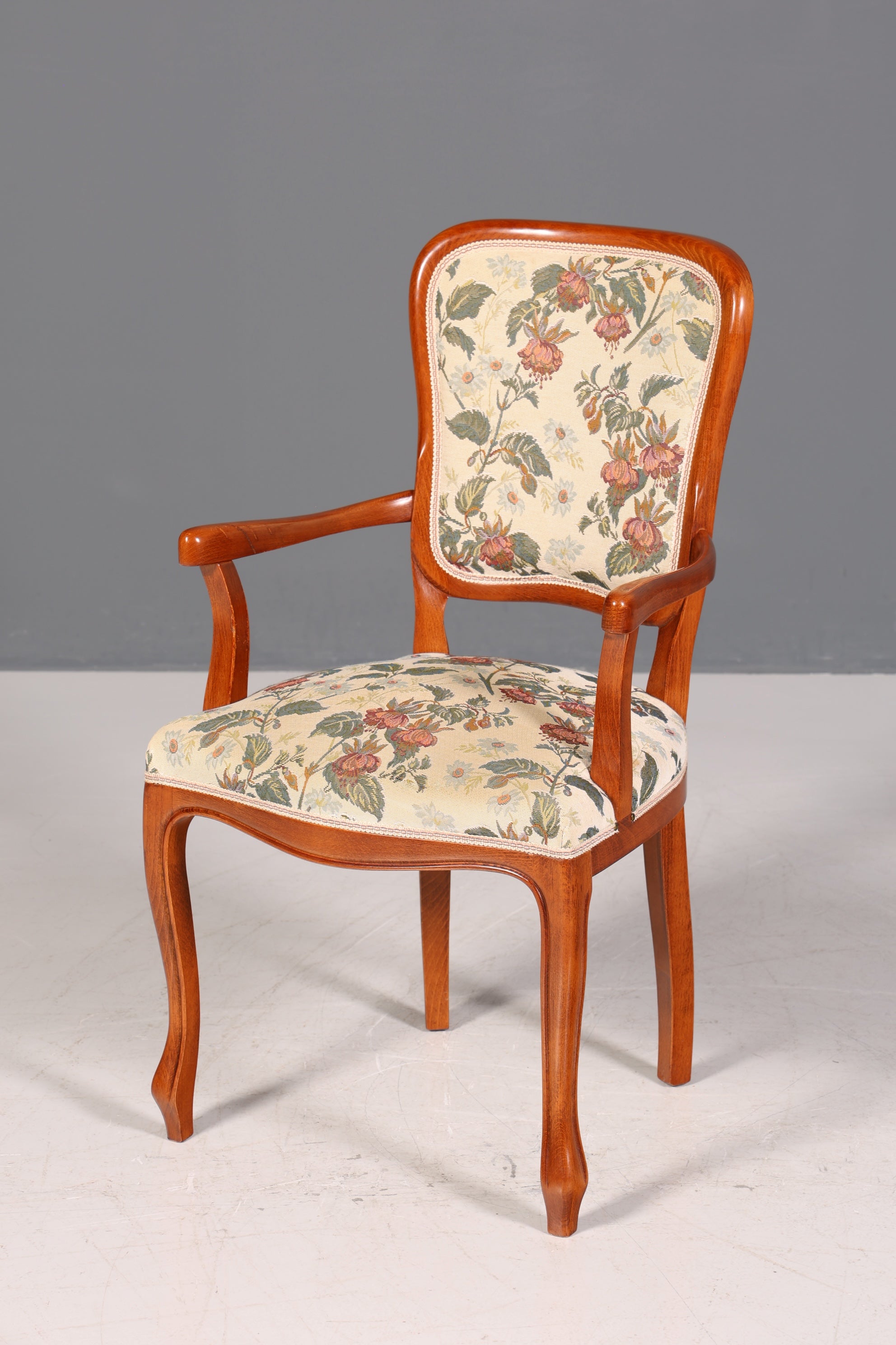 Noble Chippendale Armchair Chippendale Style Secretary Chair Tapestry Fabric Armchair