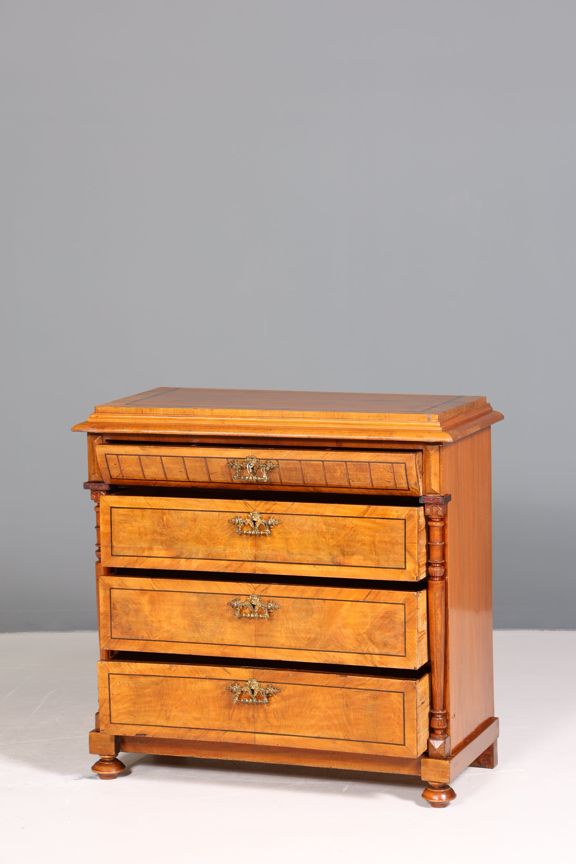 Wunderschöne Gründerzeit Kommode Jugendstil Antik Sideboard Schubladenkommode