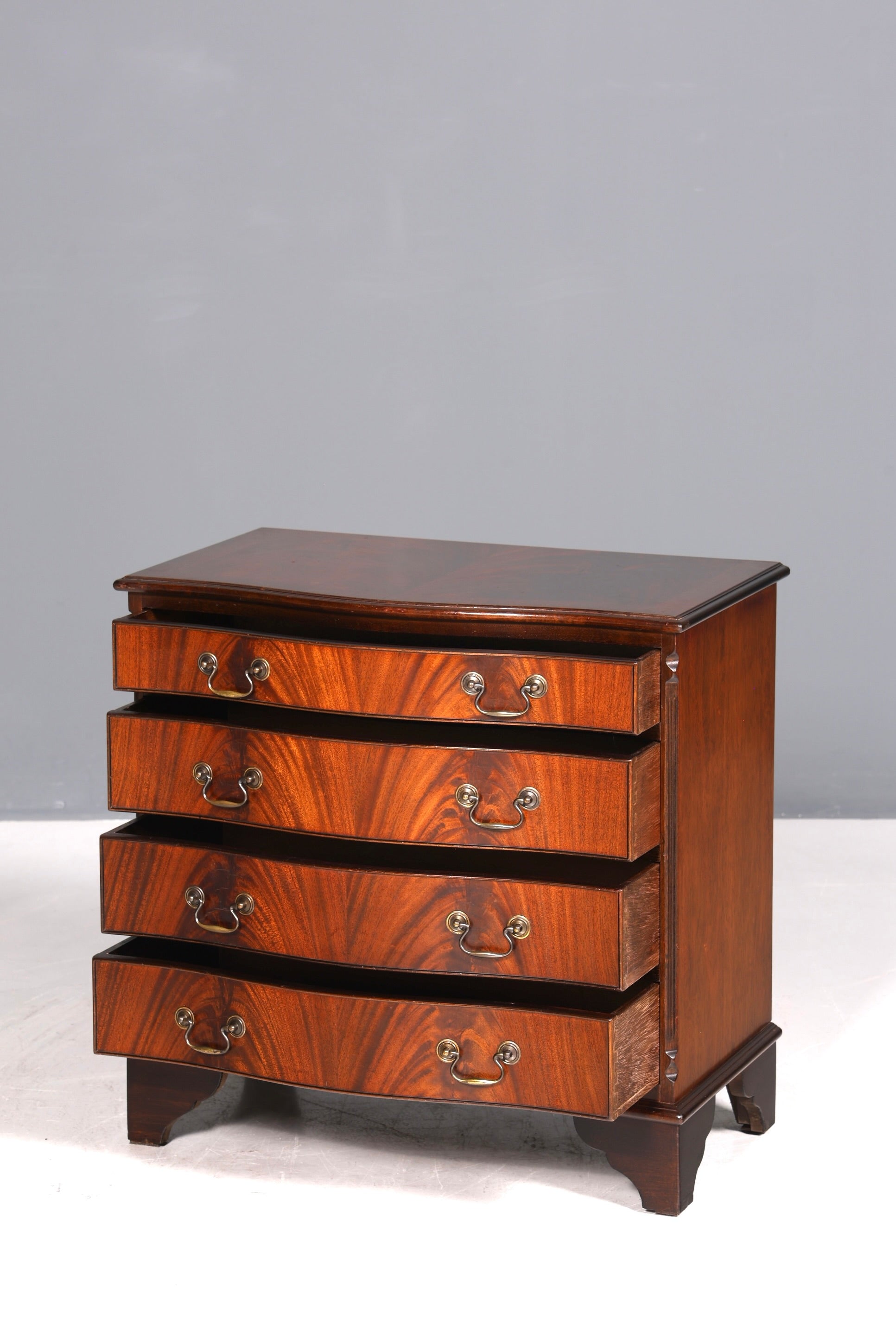 Wunderschöne Englische Kommode Holz Mahagoni Sideboard Schubladenkommode