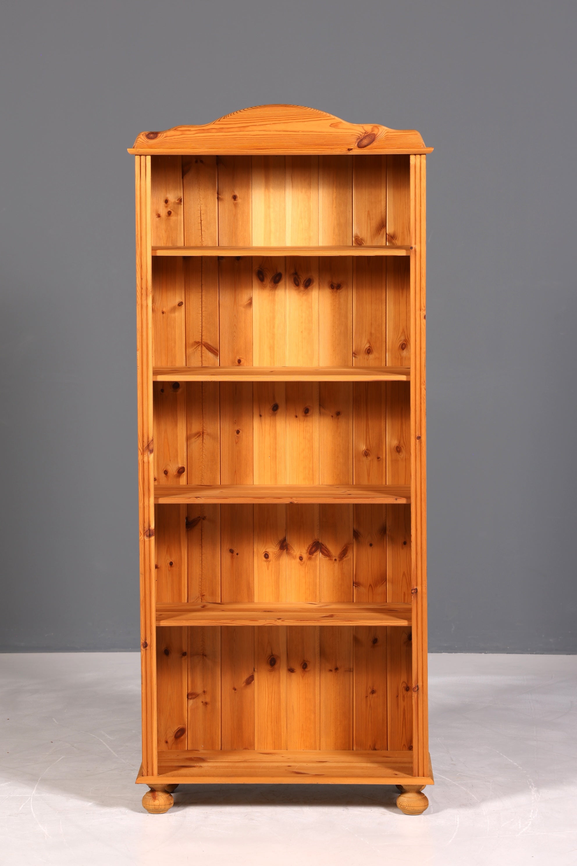 Wunderschönes Landhaus Stil Regal Weichholz Bücherregal im Schrank Bookshelf
