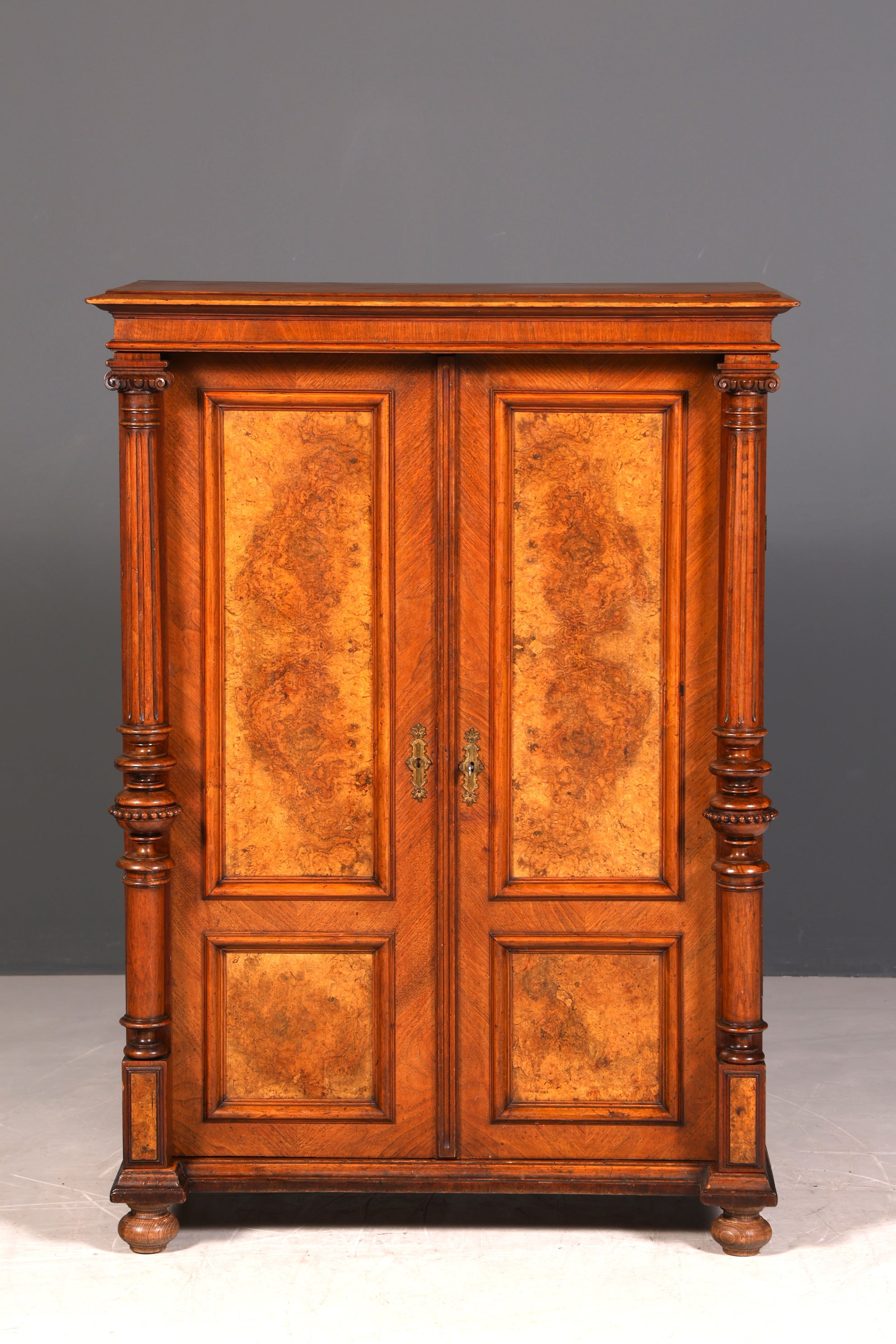 G198 Finish Traumhaftes Gründerzeit Vertiko Jugendstil Schrank Antik Highboard Kommode (Kopie)