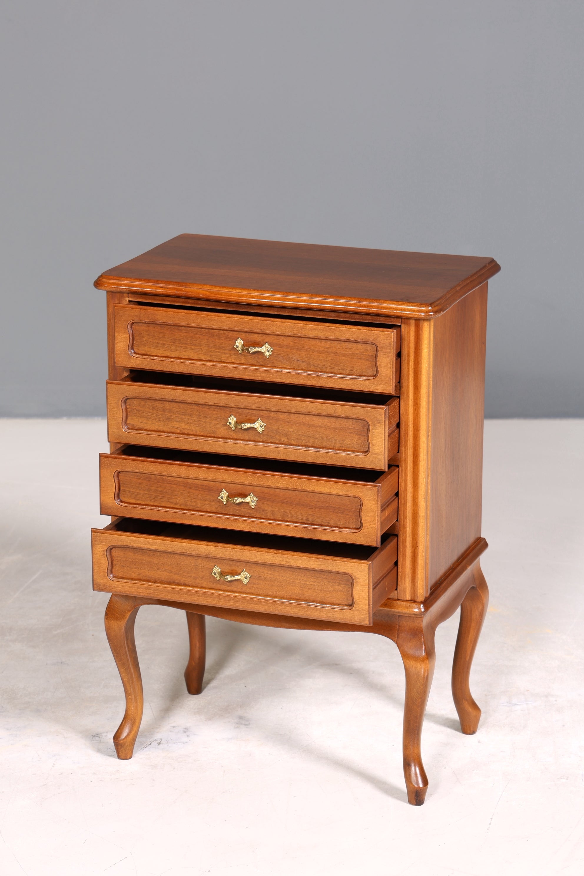 Wunderschöne Chippendale Kommode Barock Stil Schubladenkommode Schränkchen Flurkommode