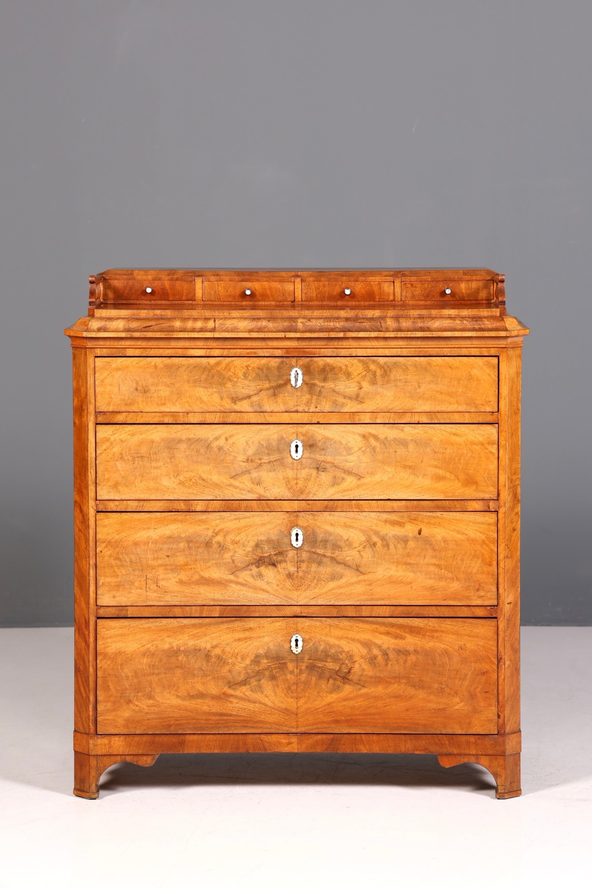 Wunderschöne Biedermeier Kommode Antik Schrank Vertiko Schubladenkommode Wäschekommode