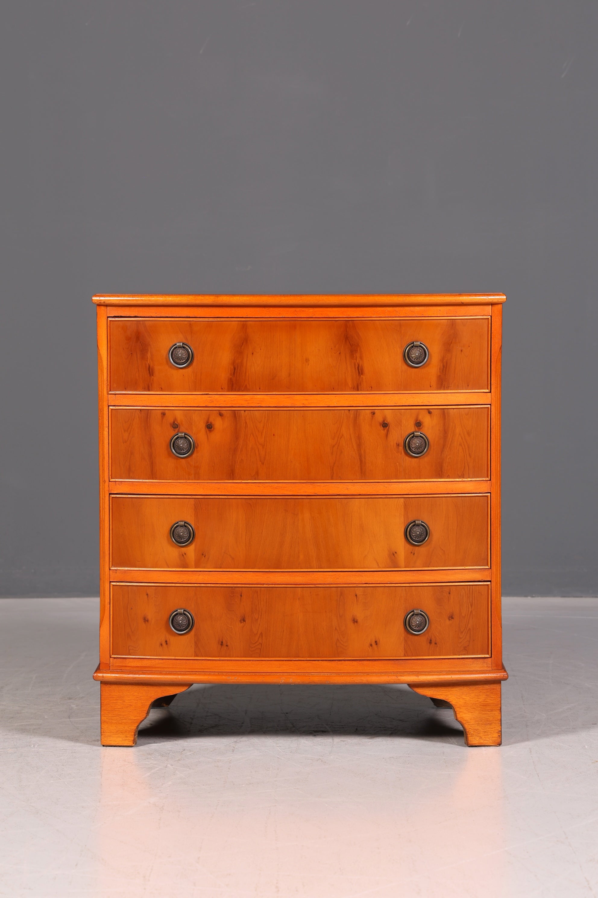 Traumhafte Englische Kommode Eibe Echt Holz Schrank 60er Jahre Sideboard Anrichte Vintage