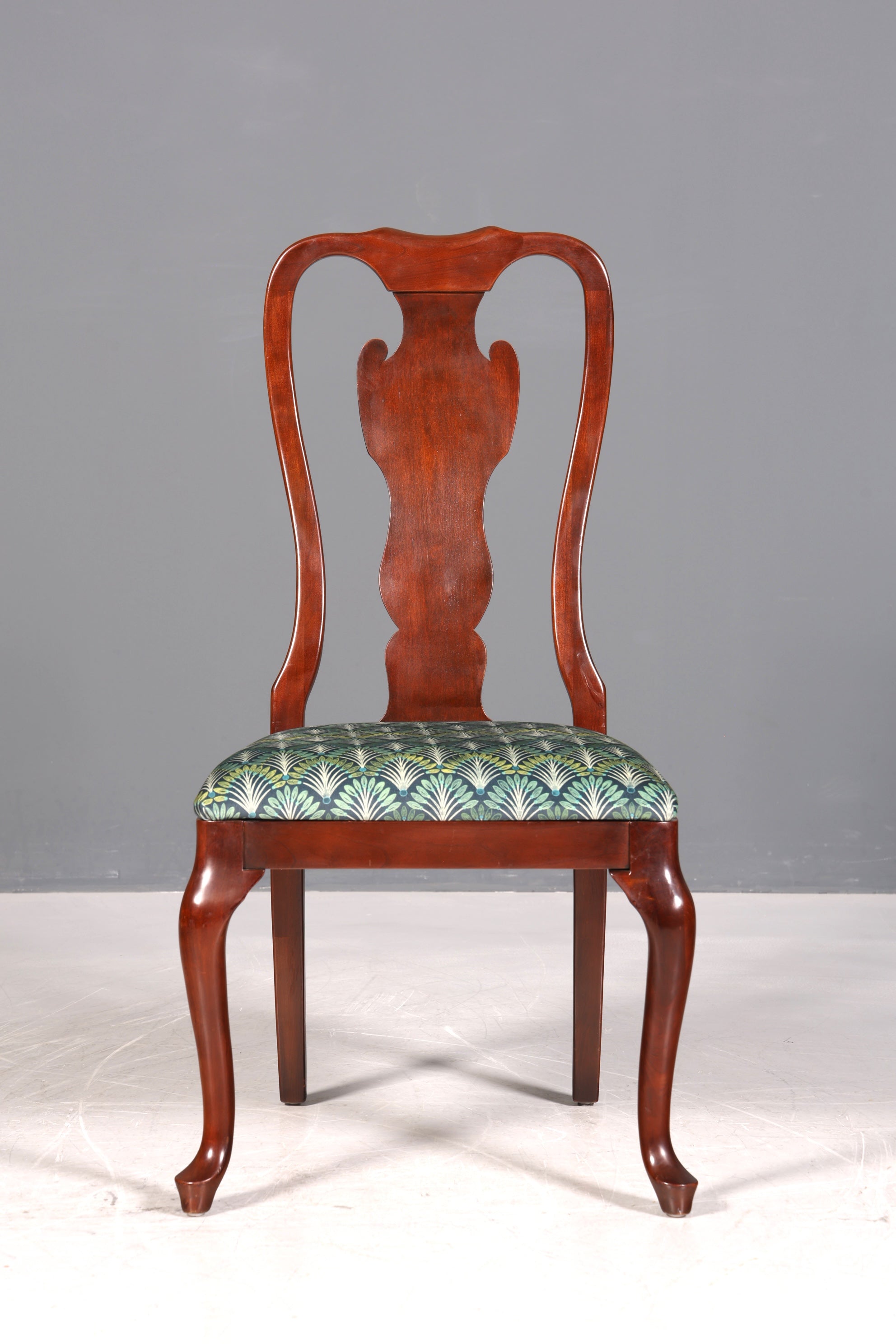 Edler Original Drexel Heritage Stuhl Chippendale USA Sekretär Schreibtisch Stuhl Küchenstuhl