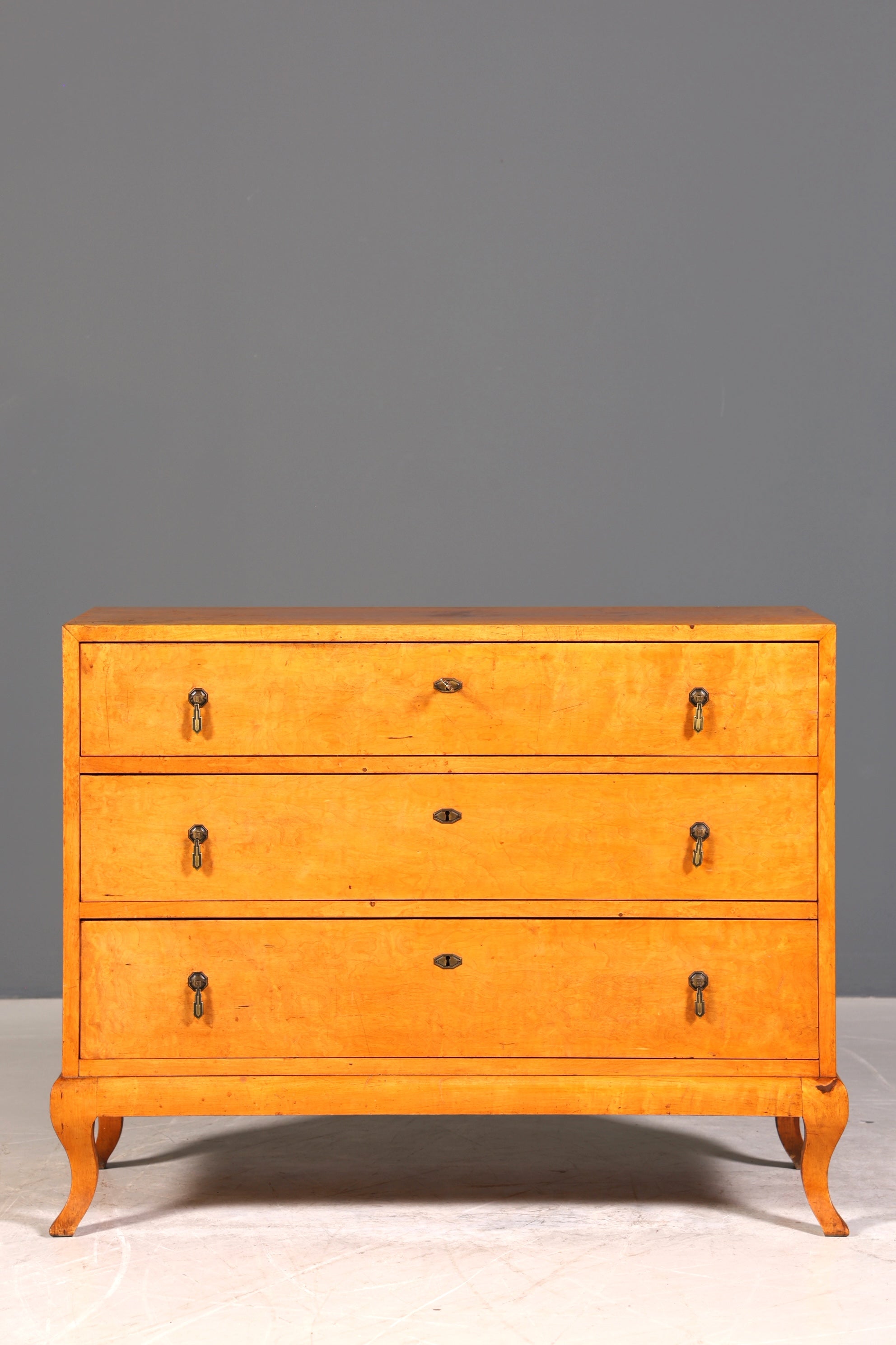 Wunderschöne Kommode im Art Deco Stil um 1930 Büro Schubladenkommode Sideboard