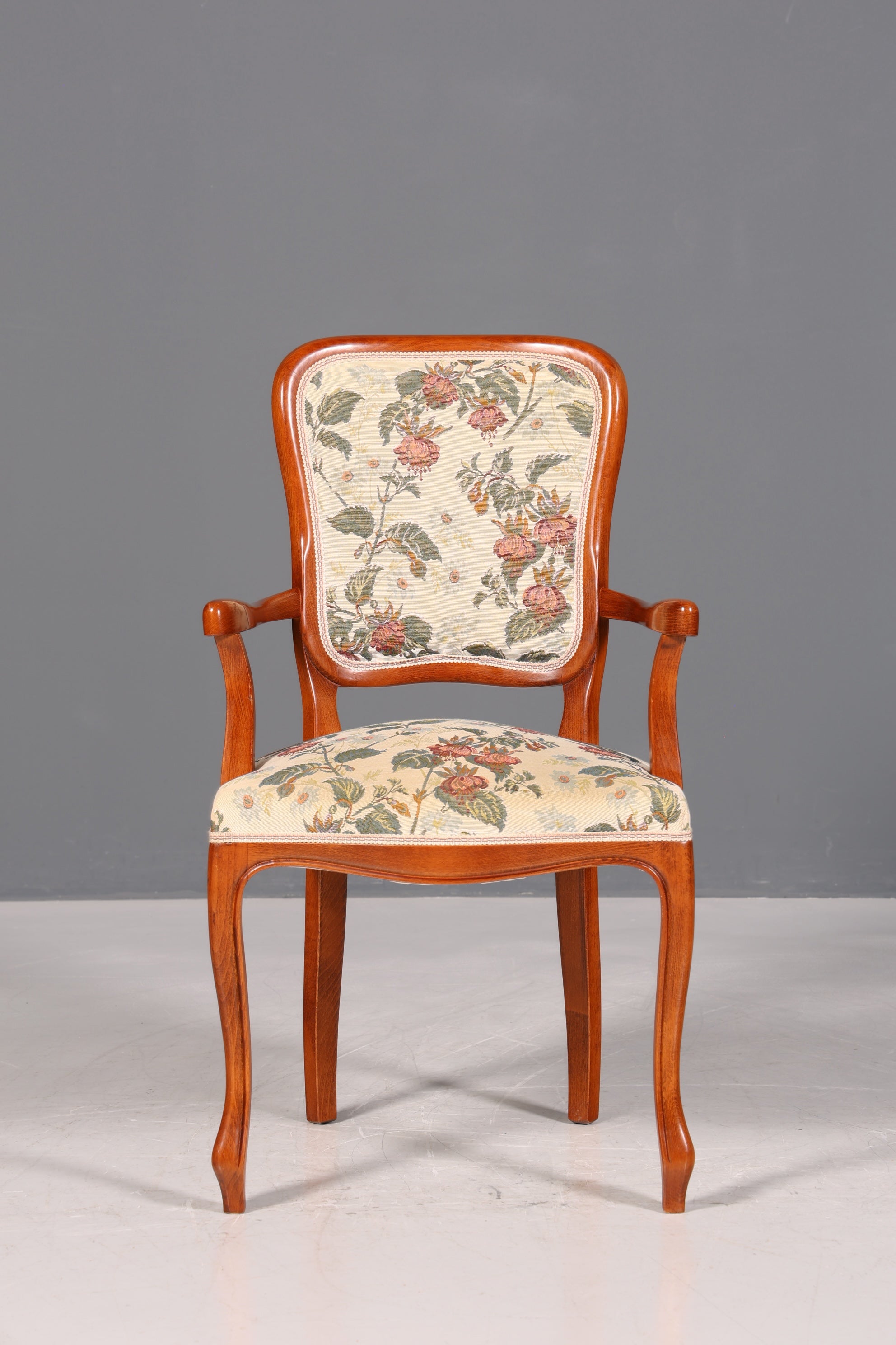Noble Chippendale Armchair Chippendale Style Secretary Chair Tapestry Fabric Armchair