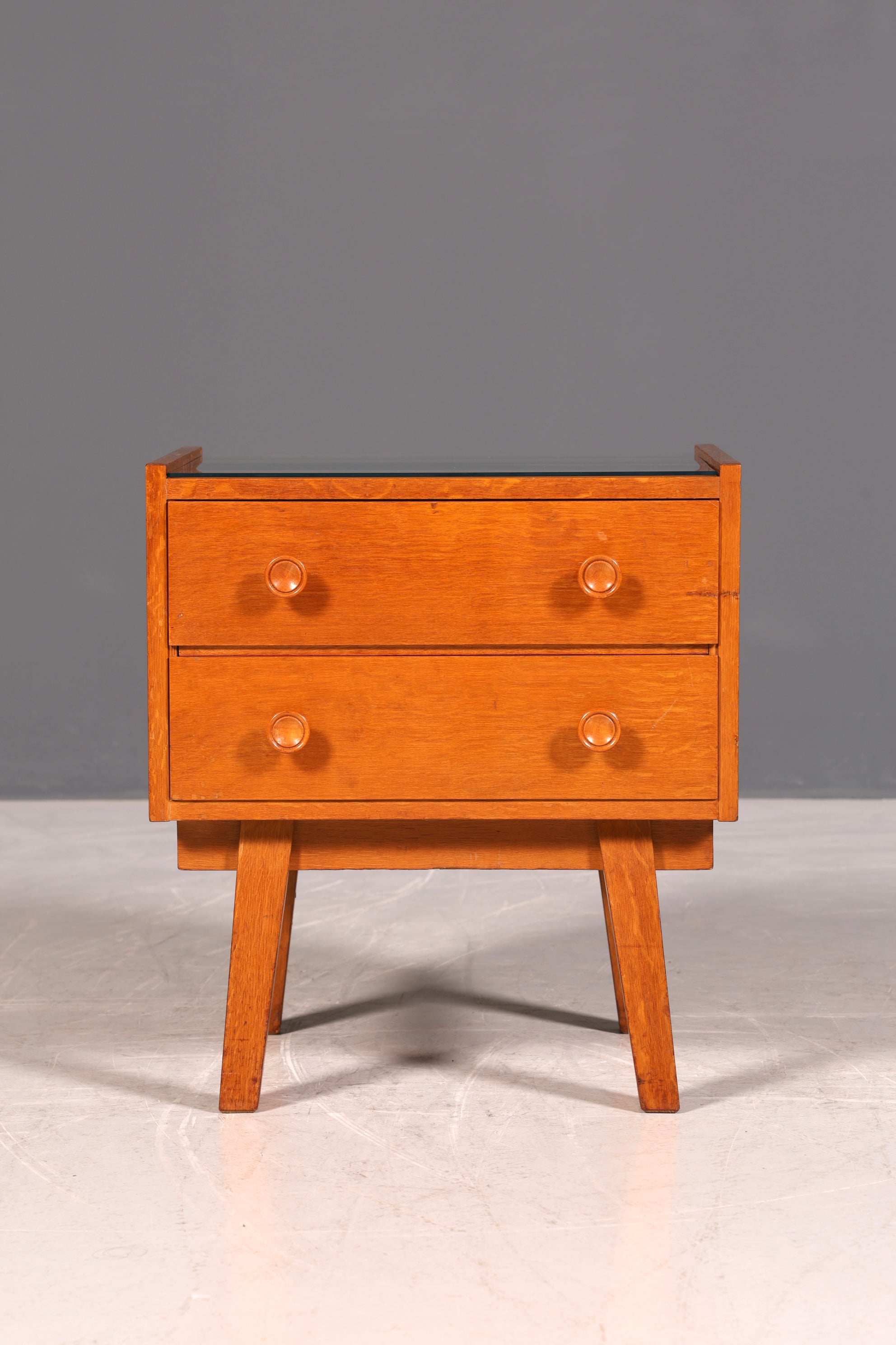 G253 Finish Wunderschöne Mid Century Kommode Vintage Nachttisch 60s Schubladenkommode (Kopie 2)