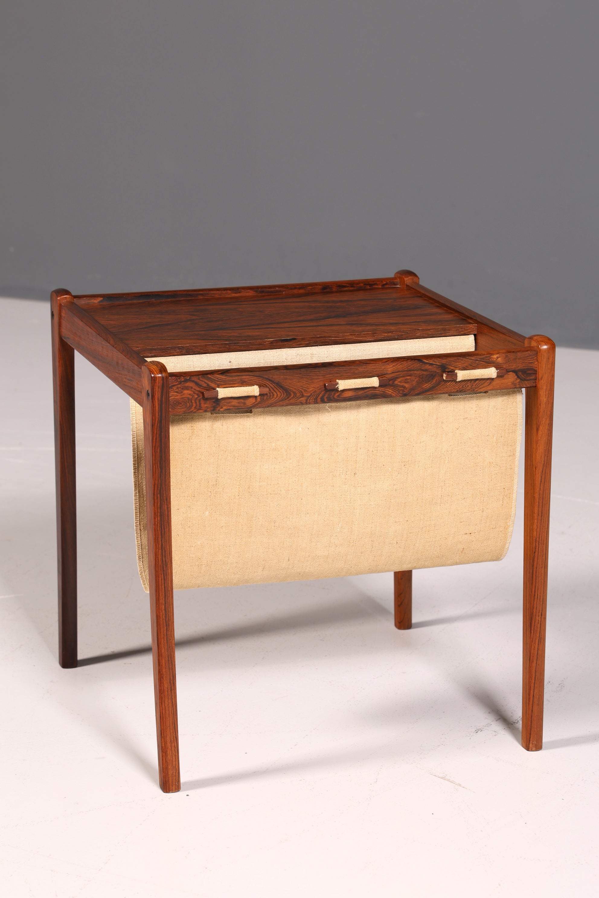 Wunderschöner Mid Century Couchtisch Brdr. Furbo Palisander Retro Ablagetisch Vintage 70er Jahre