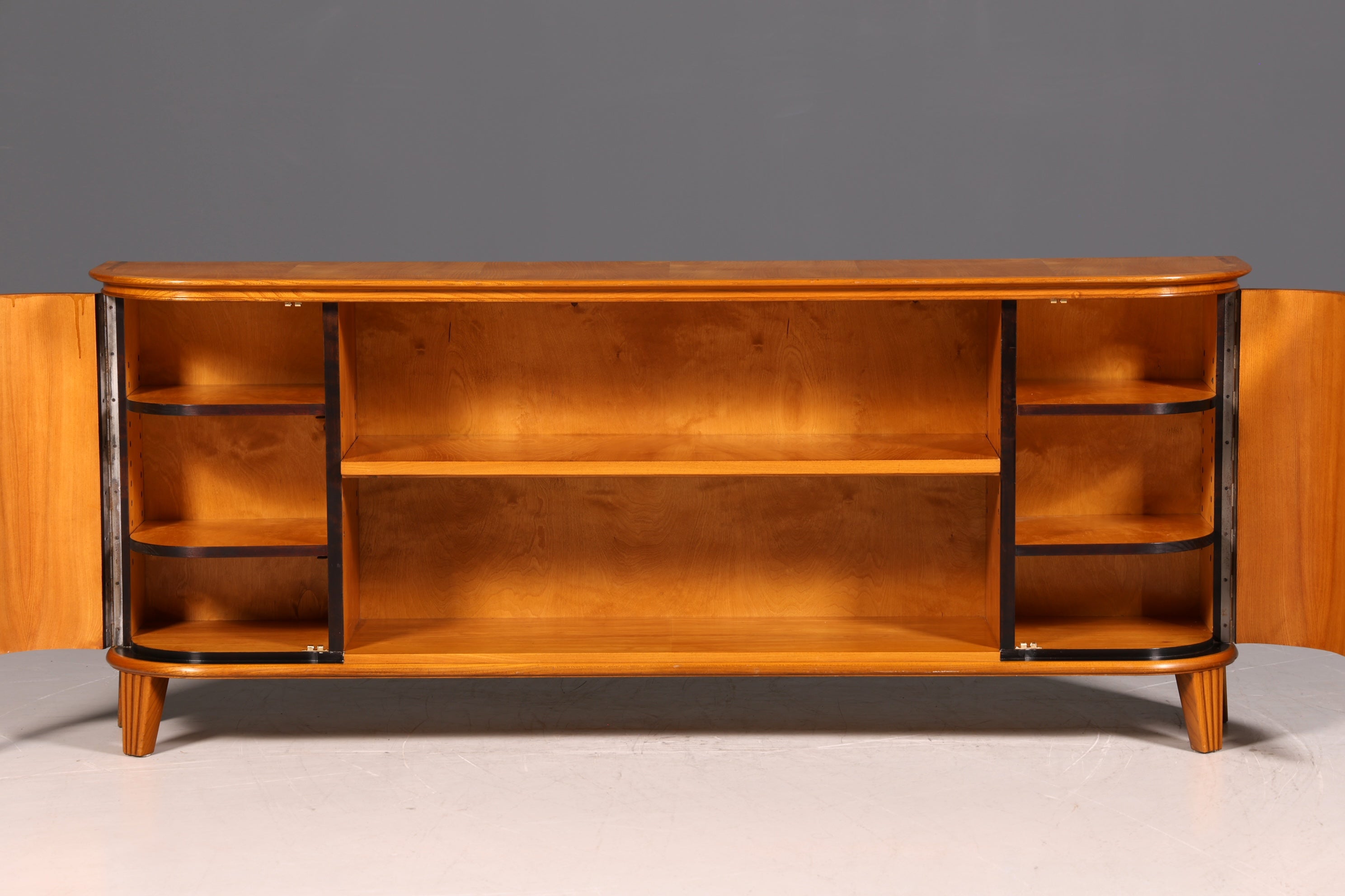 G396 Finish cm Wunderschönes Mid Century Sideboard Vintage TV Schrank Retro Regal Bücherregal 60s (Kopie)