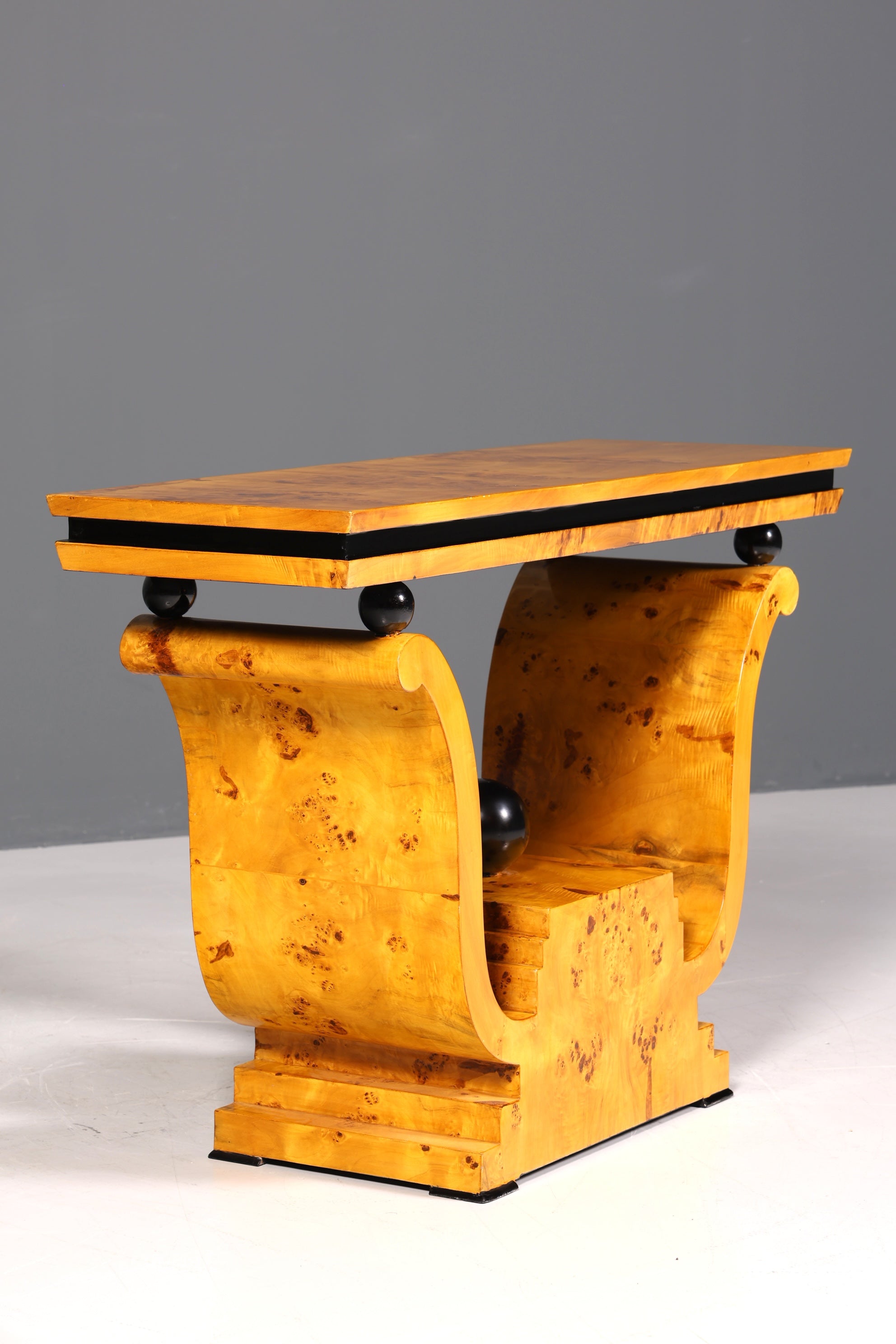 Wunderschöne Art Deco Design Wandkonsole Birke Flurablage Tisch Ablagetisch Konsole