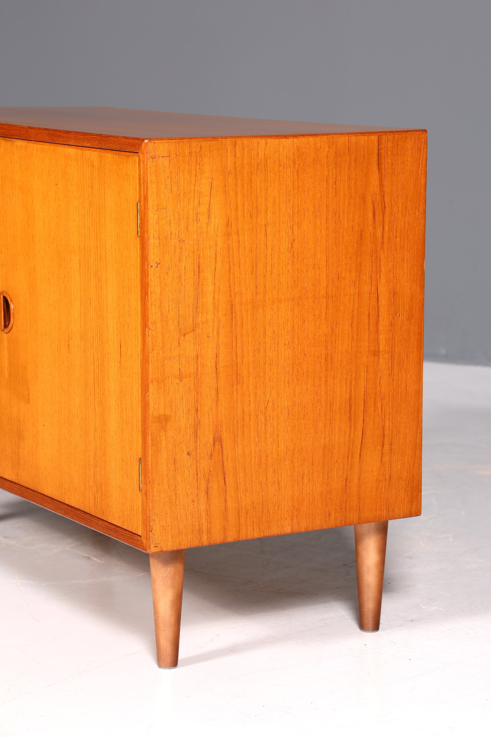 Wunderschöner Mid Century Schrank Vintage Kommode Teak Holz Retro Flur Kommode 60s Regal Sideboard