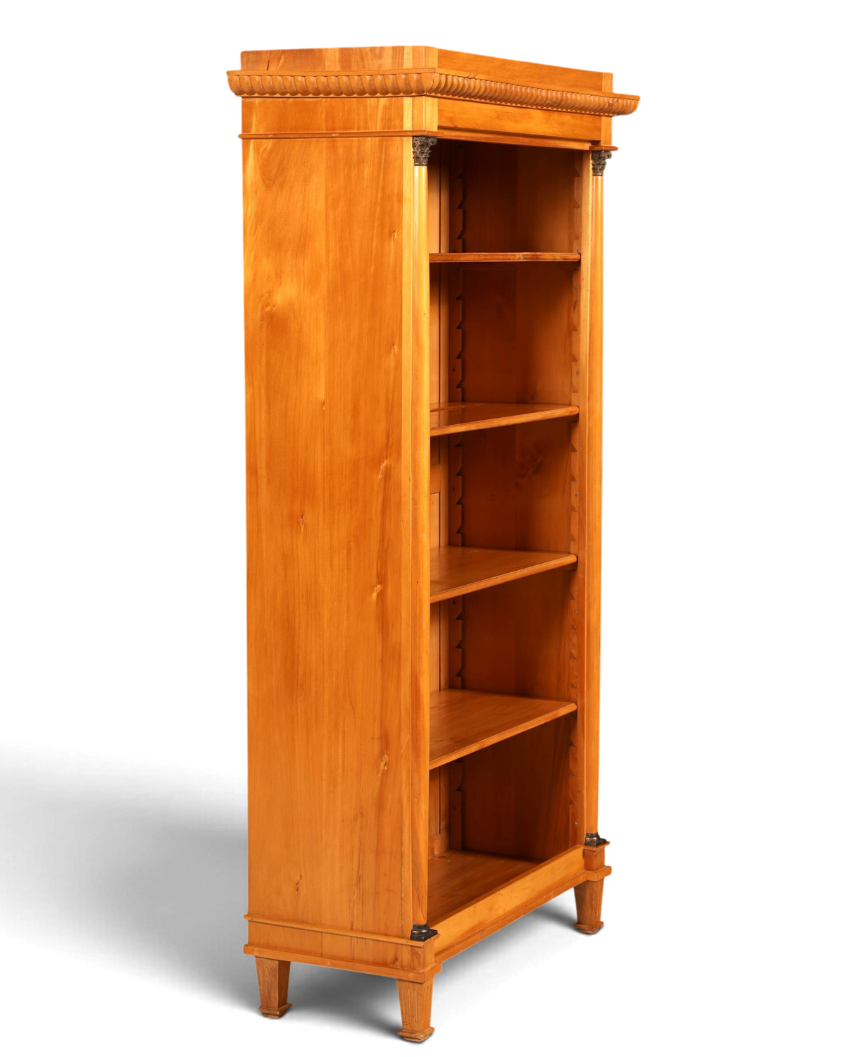 Traumhaftes Regal im Biedermeier Stil Antik Bücherregal Weichholz Buchablage