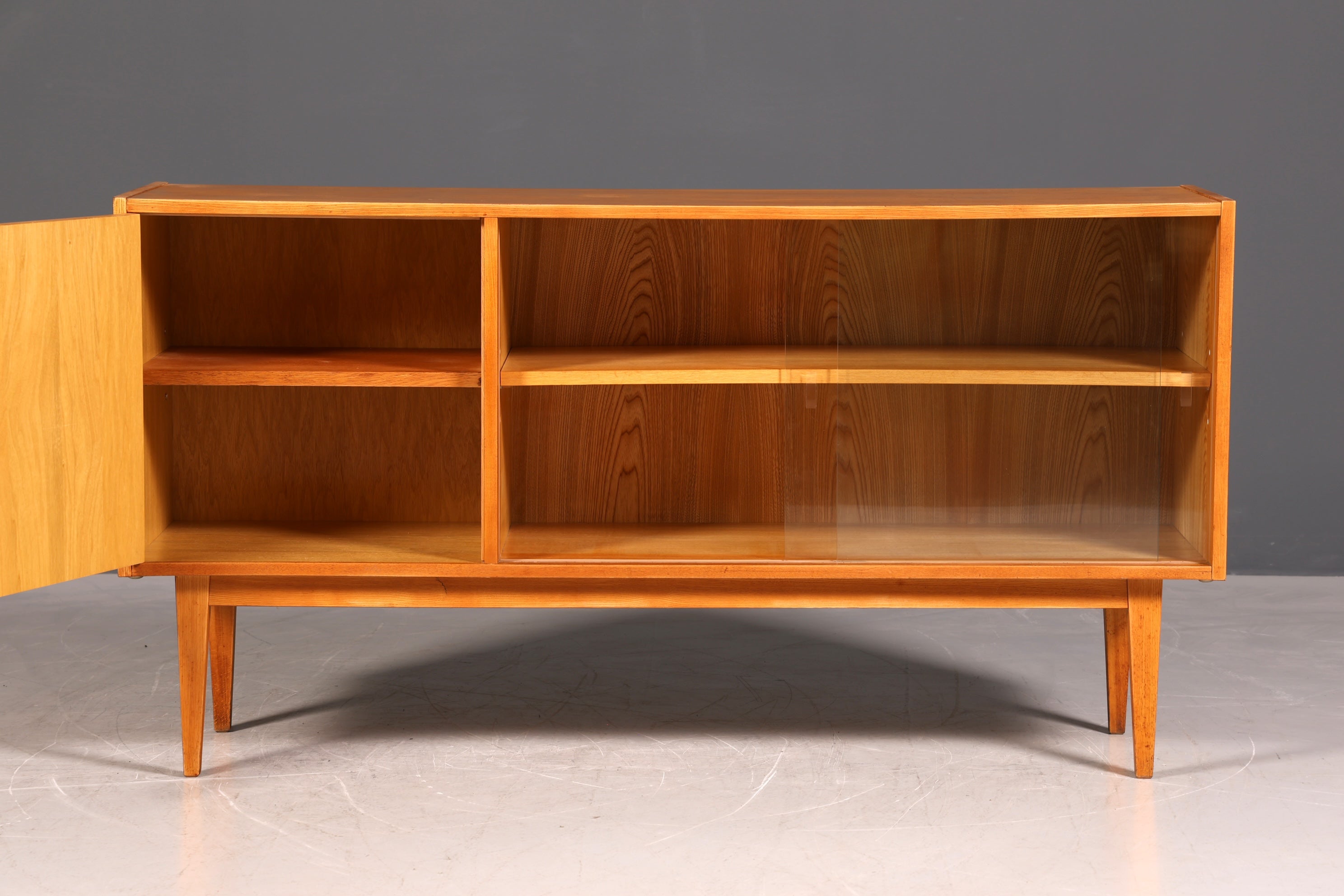 G269 Finish cm Wunderschönes Mid Century Sideboard Vintage TV Schrank Retro Regal Bücherregal 60s (Kopie)