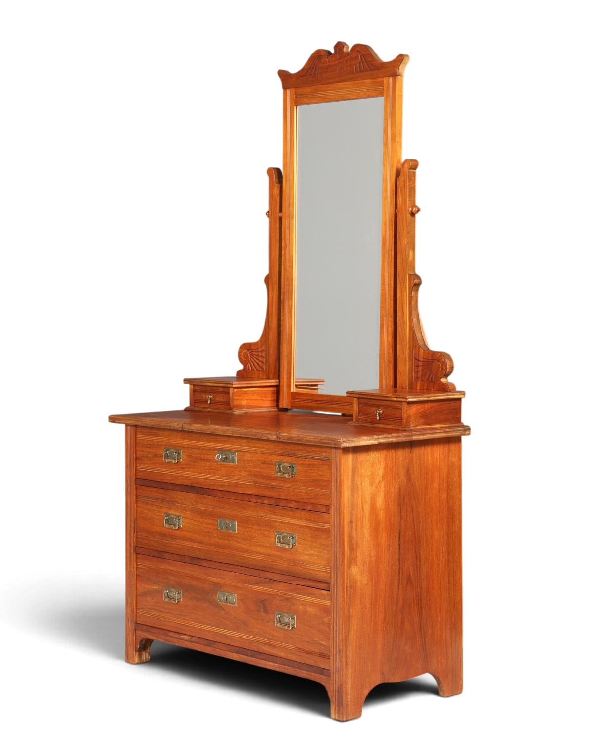 Wunderschöne Jugendstil Kommode Antik Sideboard mit Spiegel Flurkommode Frisierkommode