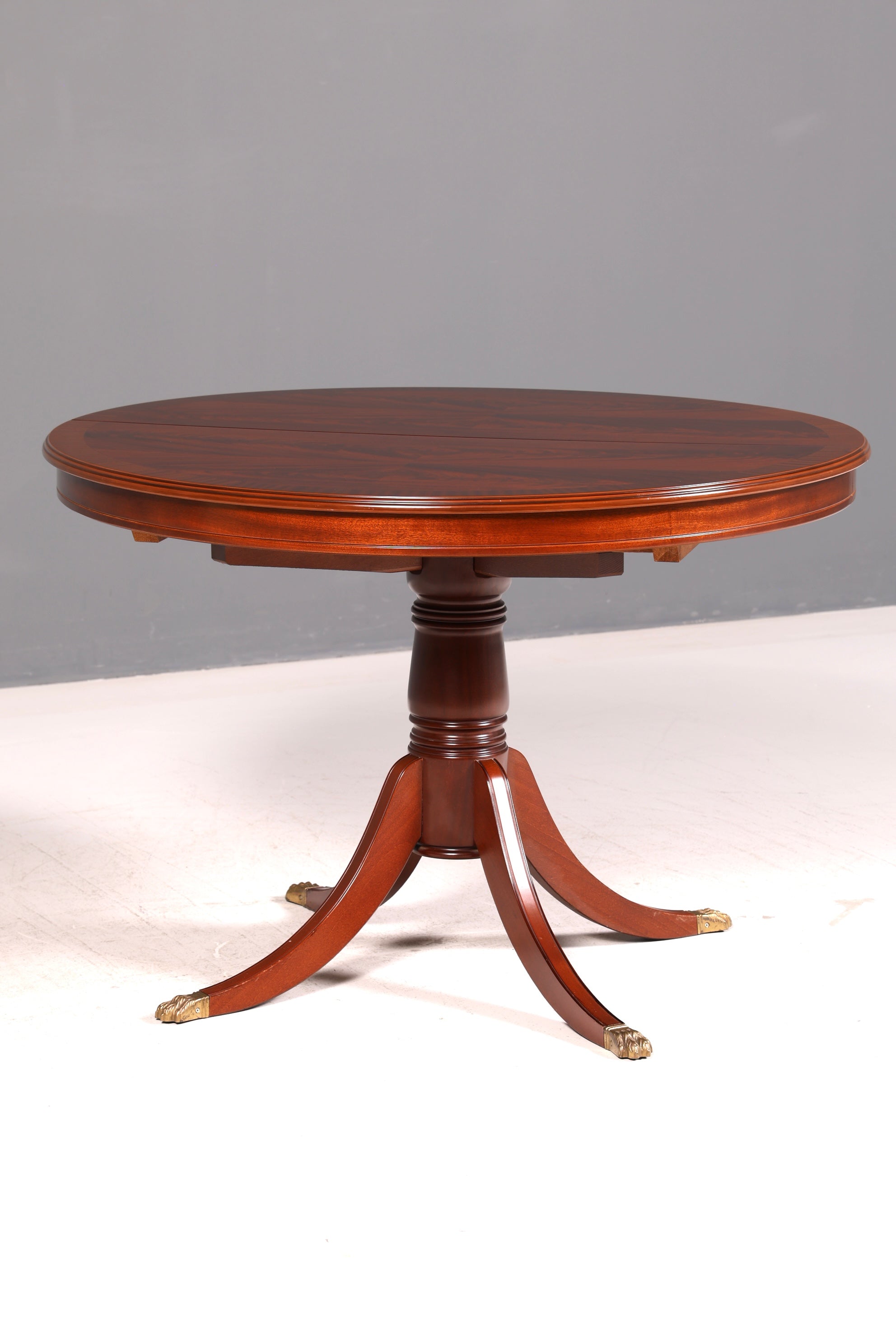 Wunderschöner Runder Englischer Esstisch ausziehbar Mahagoni Antik Stil Küchentisch Esszimmertisch Vintage Holz