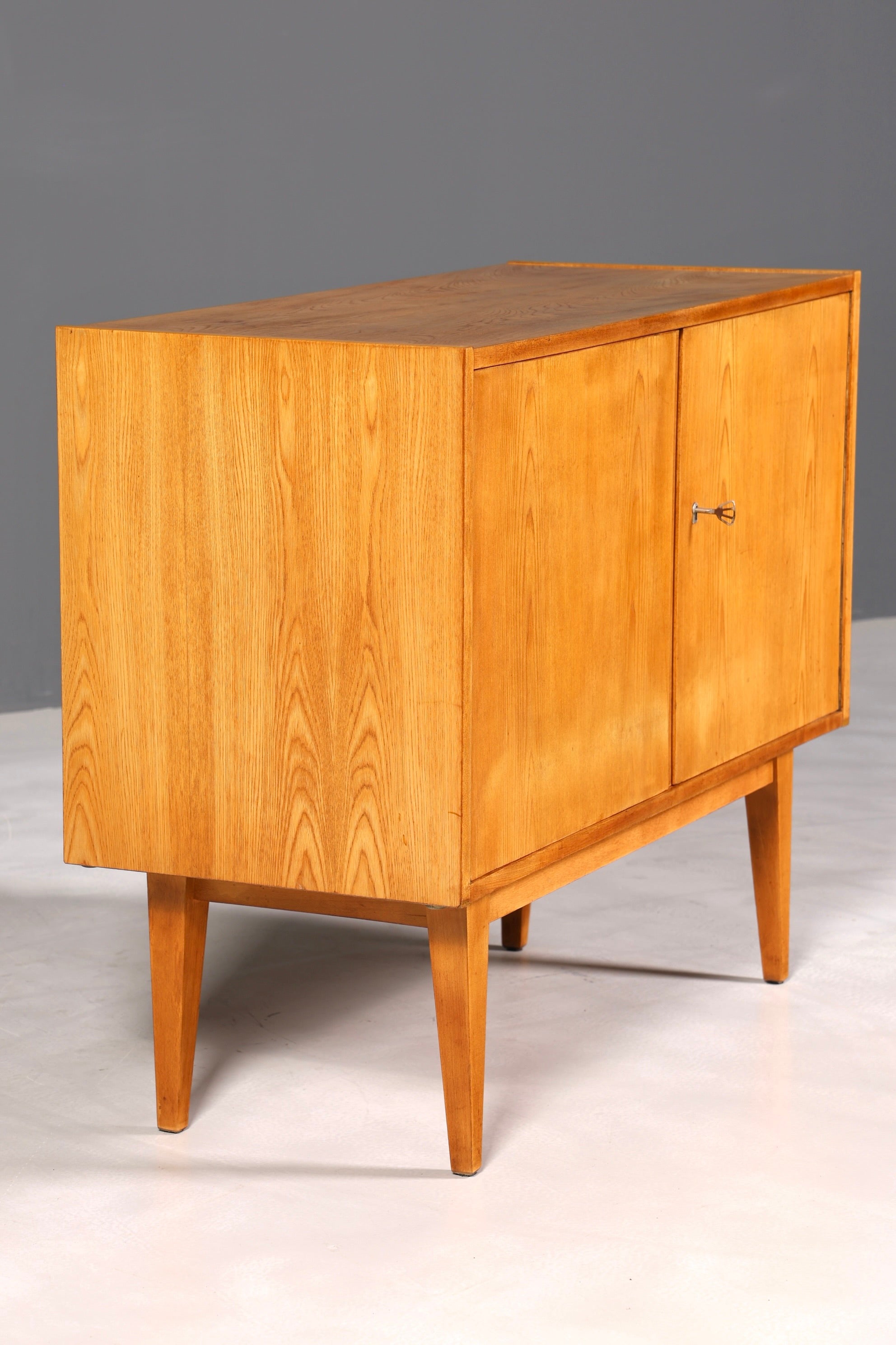 F893 Finish cm Wunderschöner Mid Century Schrank 60er Jahre Wäscheschrank Aktenschrank Kommode