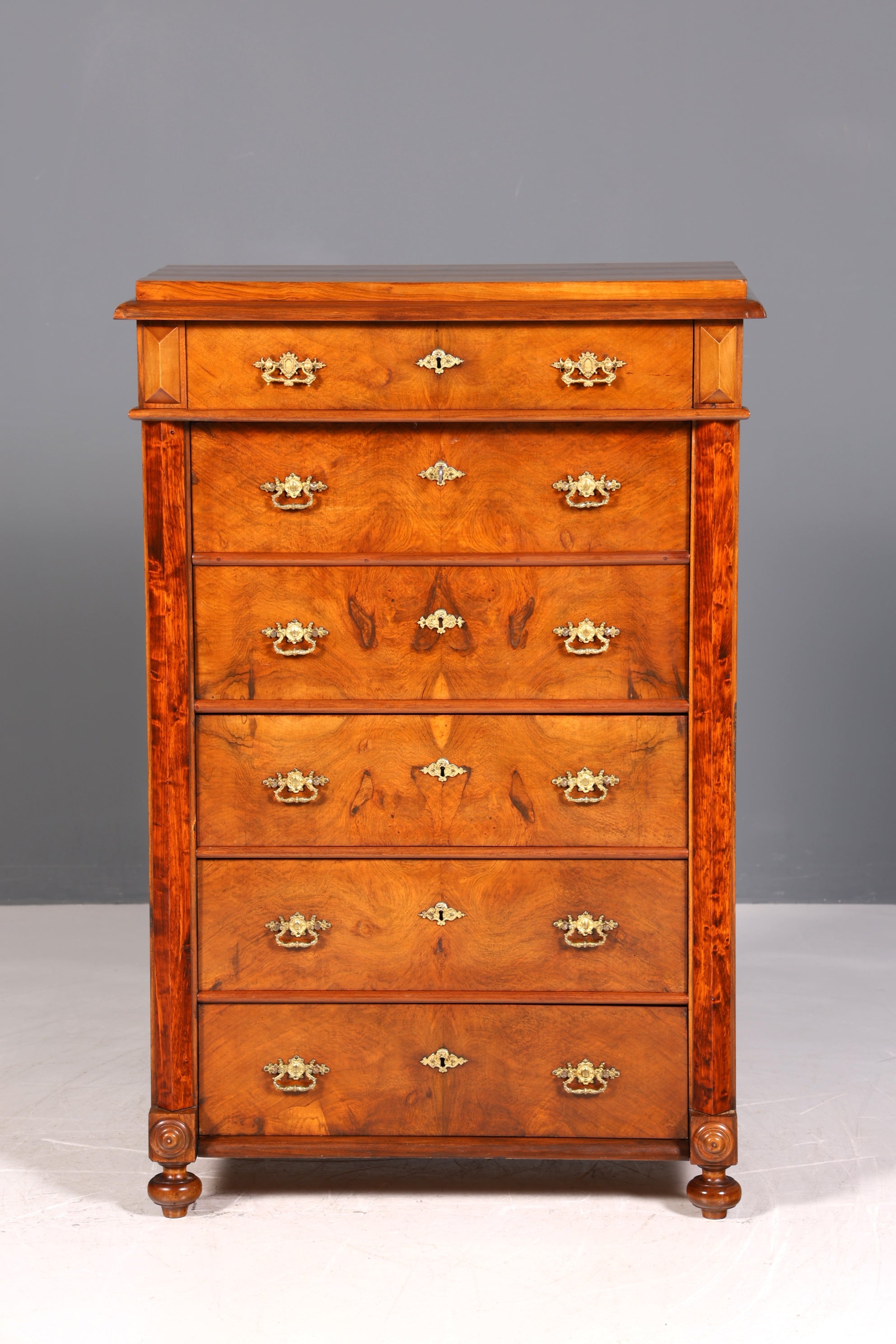 Wunderschöner Gründerzeit Sekretär Kommode Jugendstil Schubladenkommode Antik Vertiko