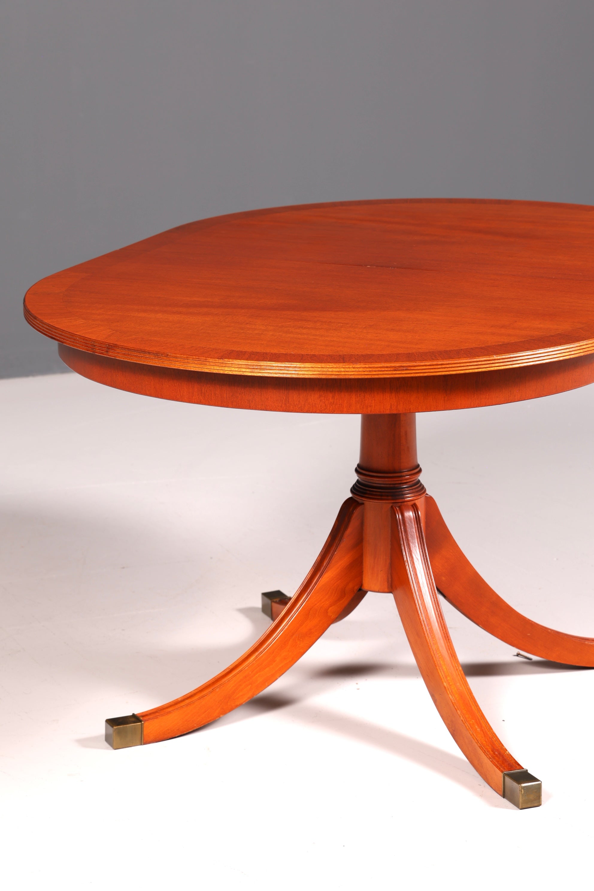 Wunderschöner Englischer Tisch Ausziehbarer Esstisch Regency Antik Stil 60s Küchentisch Eibe