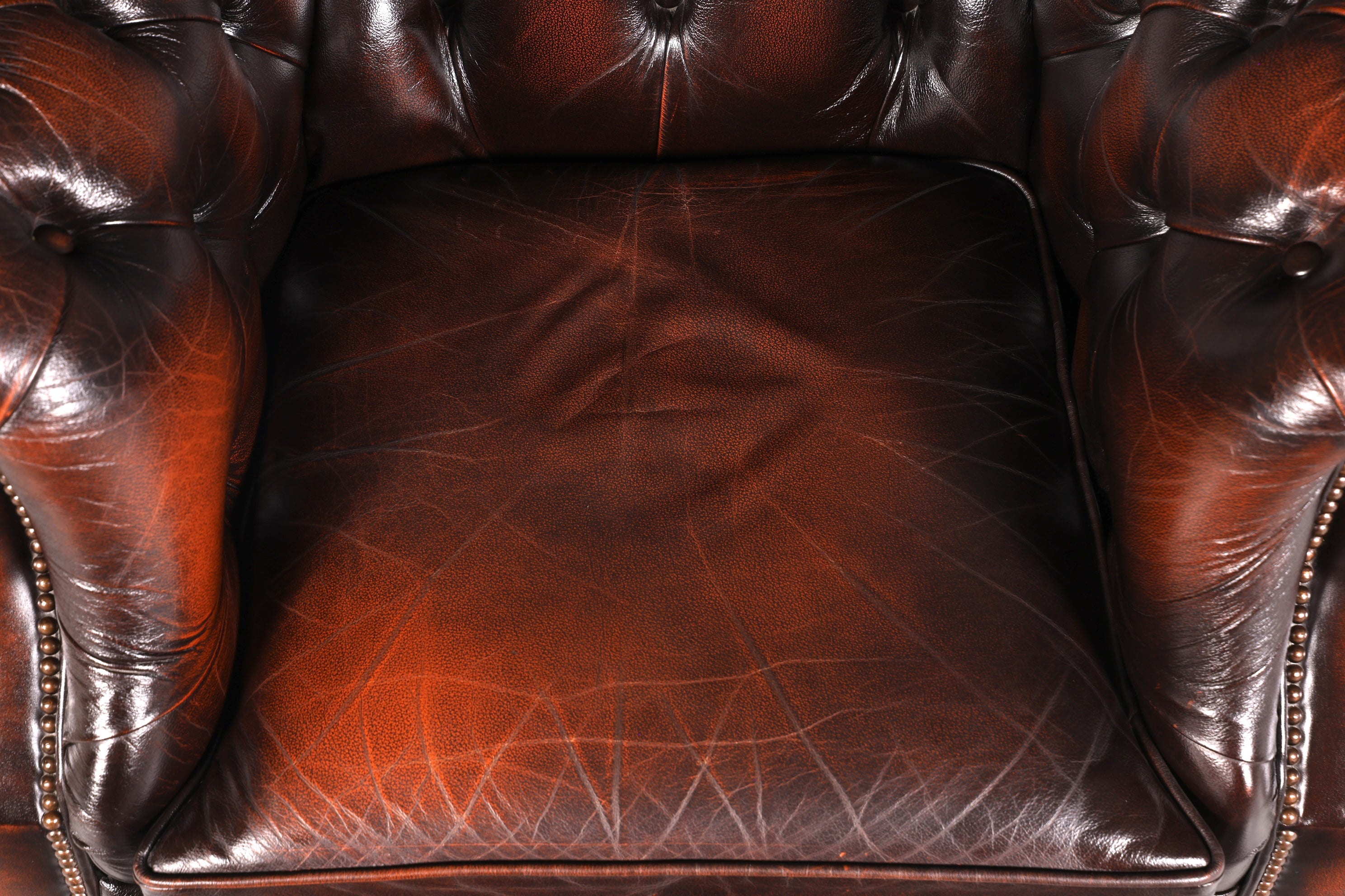 Beautiful original Chesterfield Centurion armchair English armchair English men&