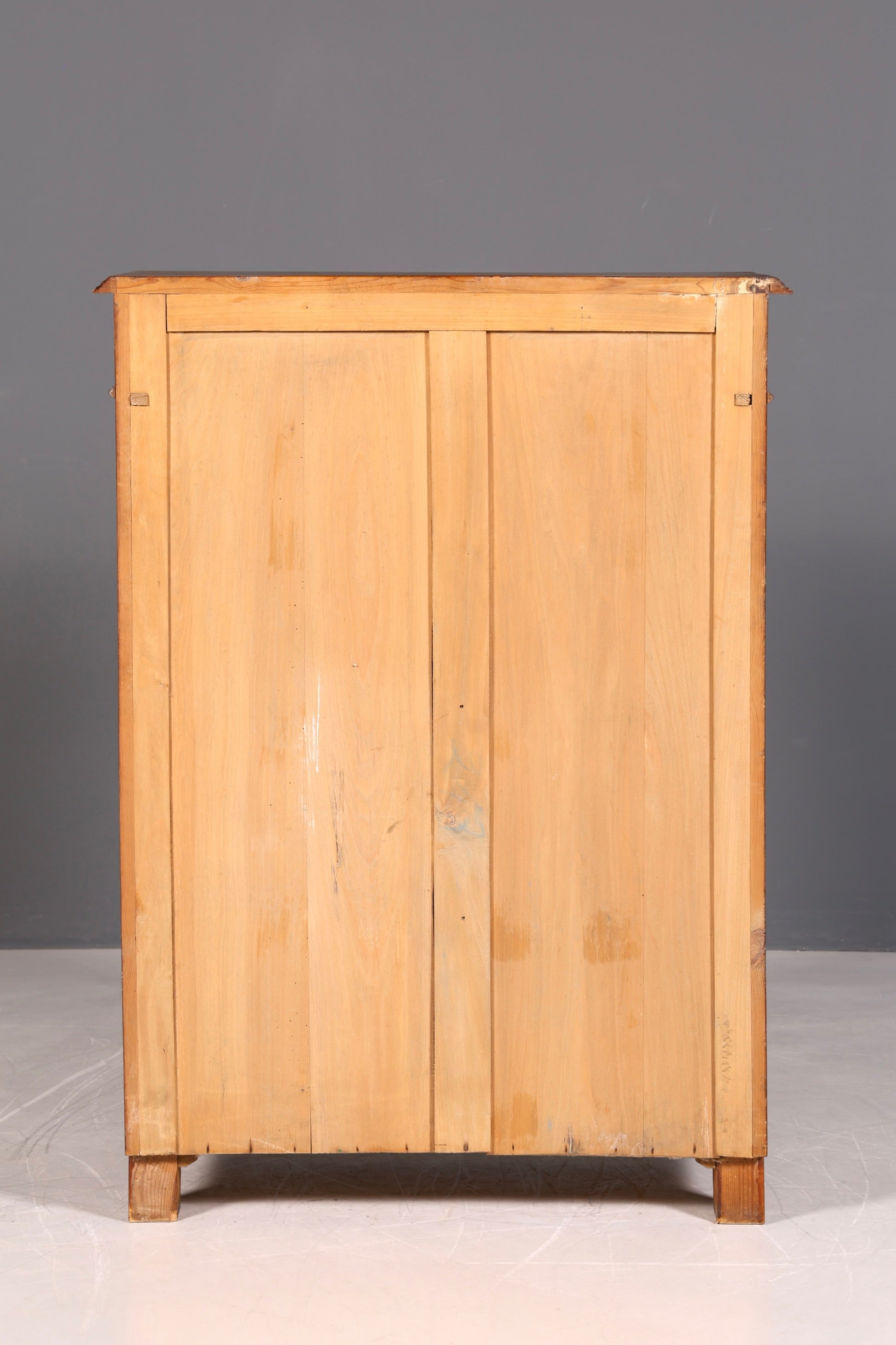 G108 Finish Traumhaftes Gründerzeit Vertiko Jugendstil Schrank Antik Highboard Kommode