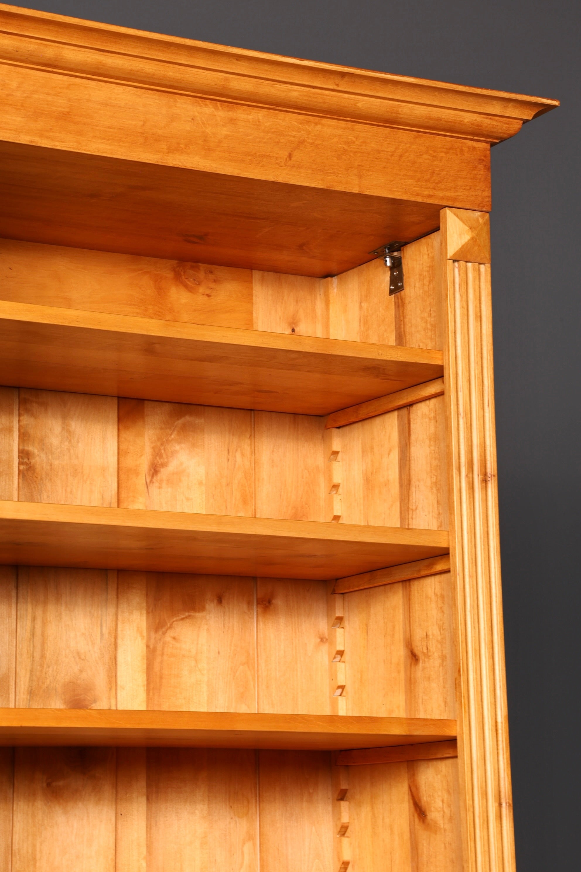 Wunderschönes XXL Bücherregal im Gründerzeit Stil Regal Massiv Holz Buchablage Landhausstil Bookshelf