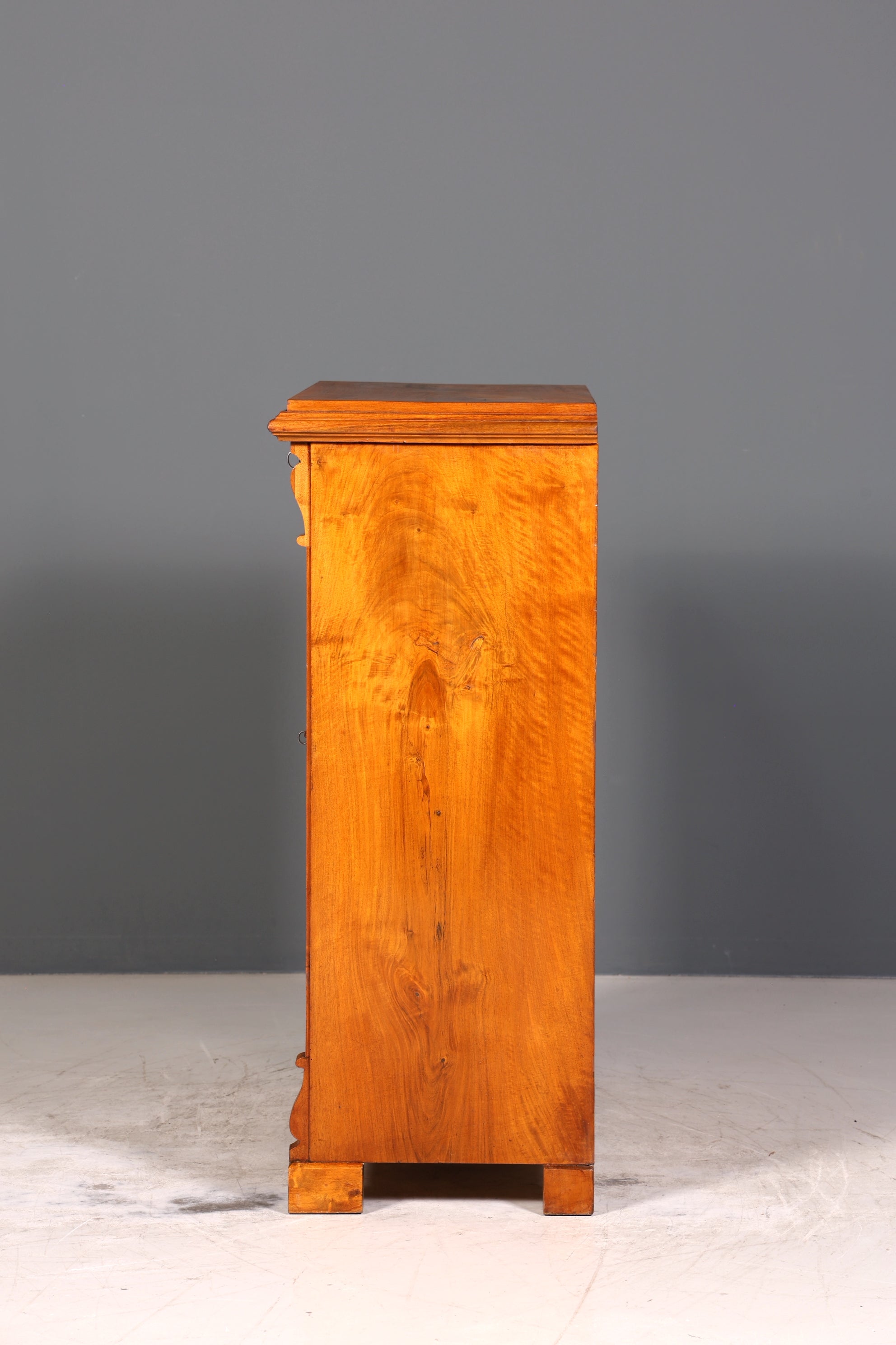 Stilvoller Biedermeier Sekretär Vertiko Louis Philippe Kommode Schubladenkommode