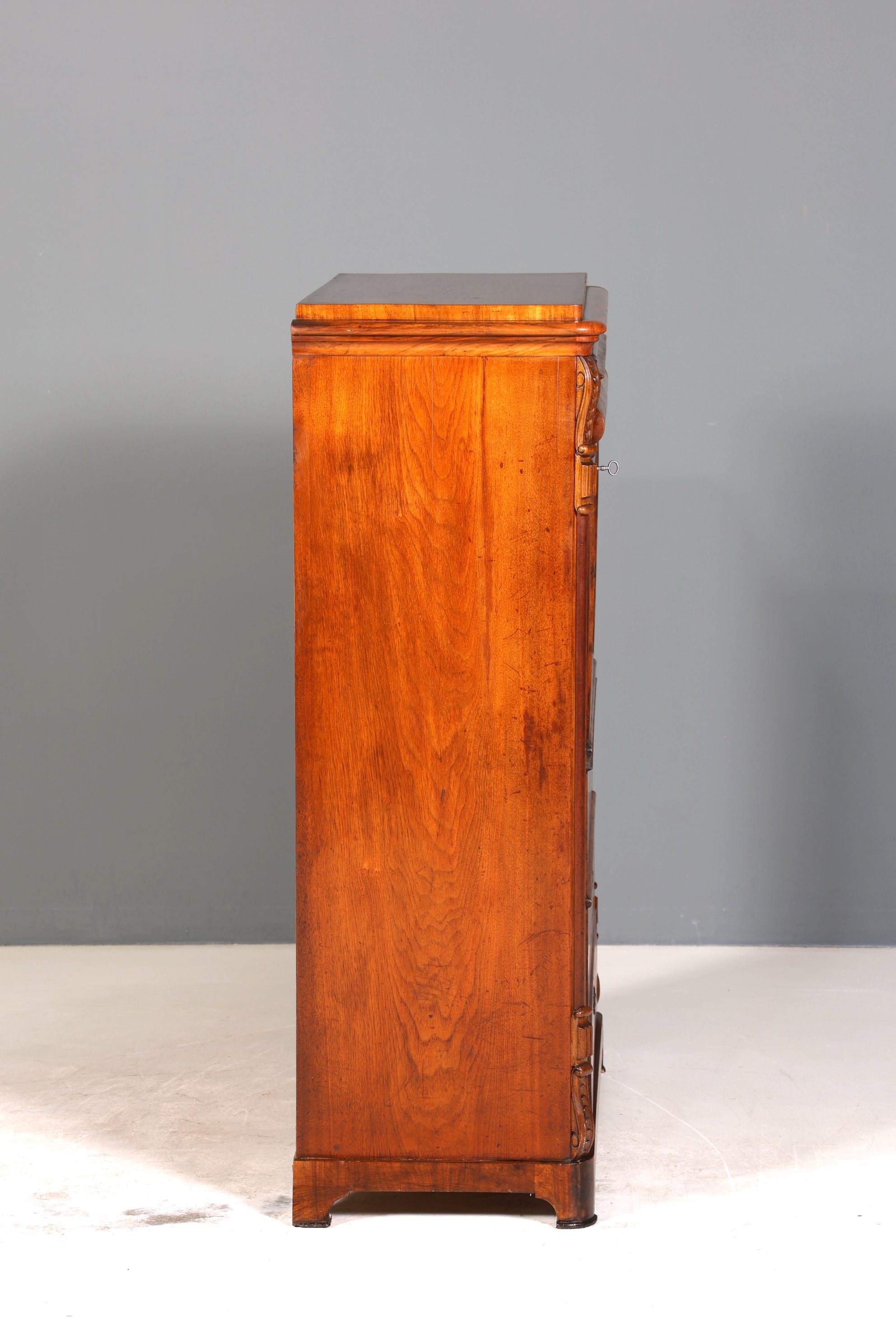 Wunderschöner Louis Philippe Sekretär um 1880 Gründerzeit Antik Schrank Chiffoniere