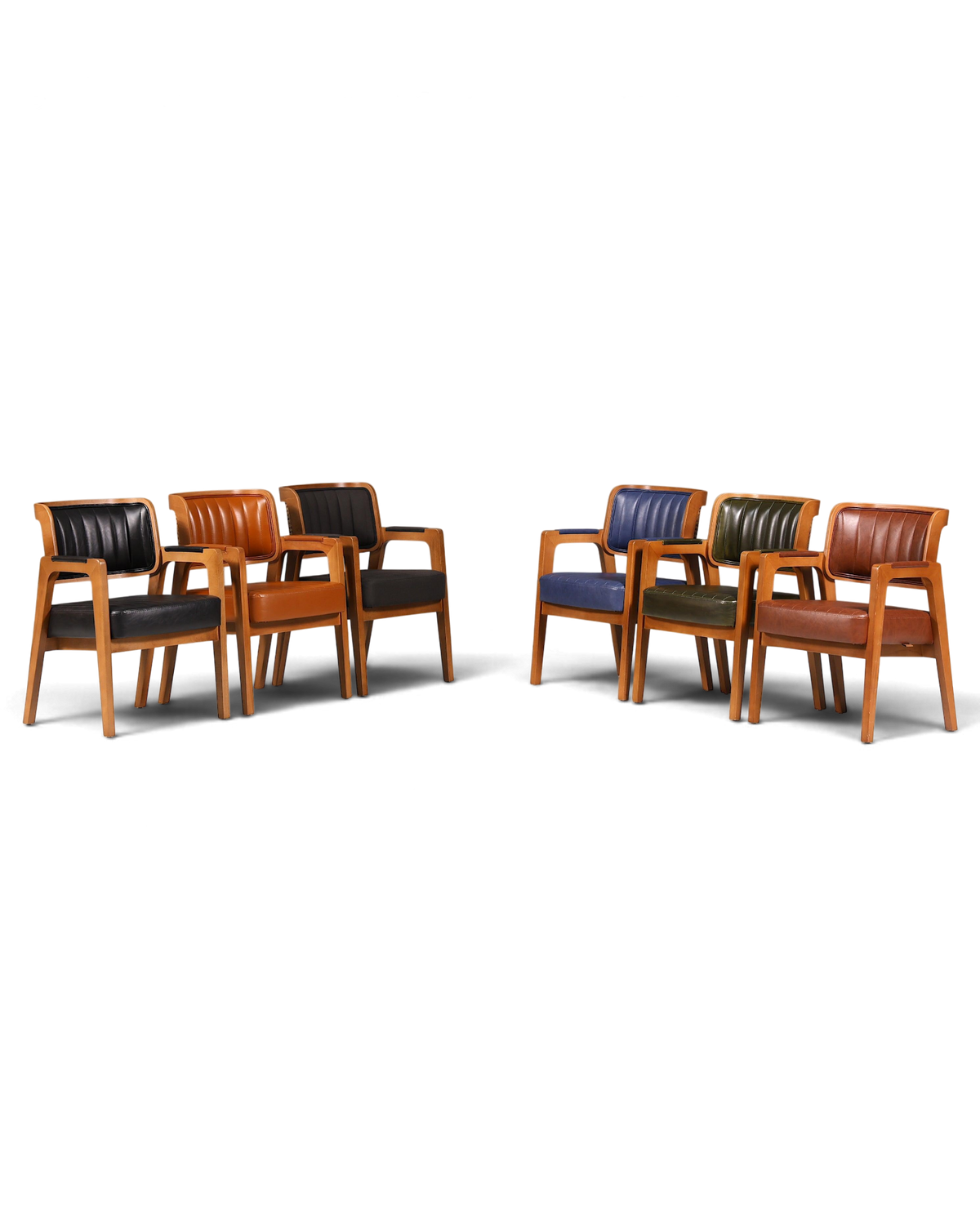 Edler Armlehnstuhl "LIMA" Esszimmerstuhl mit Korbgeflecht in Braun Polsterstuhl Küchenstuhl Sekretär Stuhl