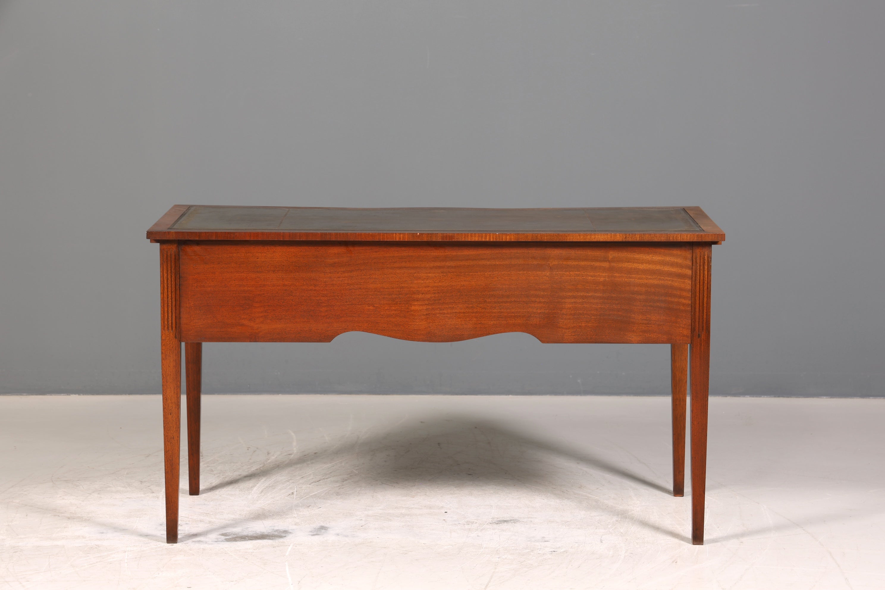 Wunderschöner Englischer Schreibtisch echt Lederauflage Bürotisch Antik Stil Office Desk