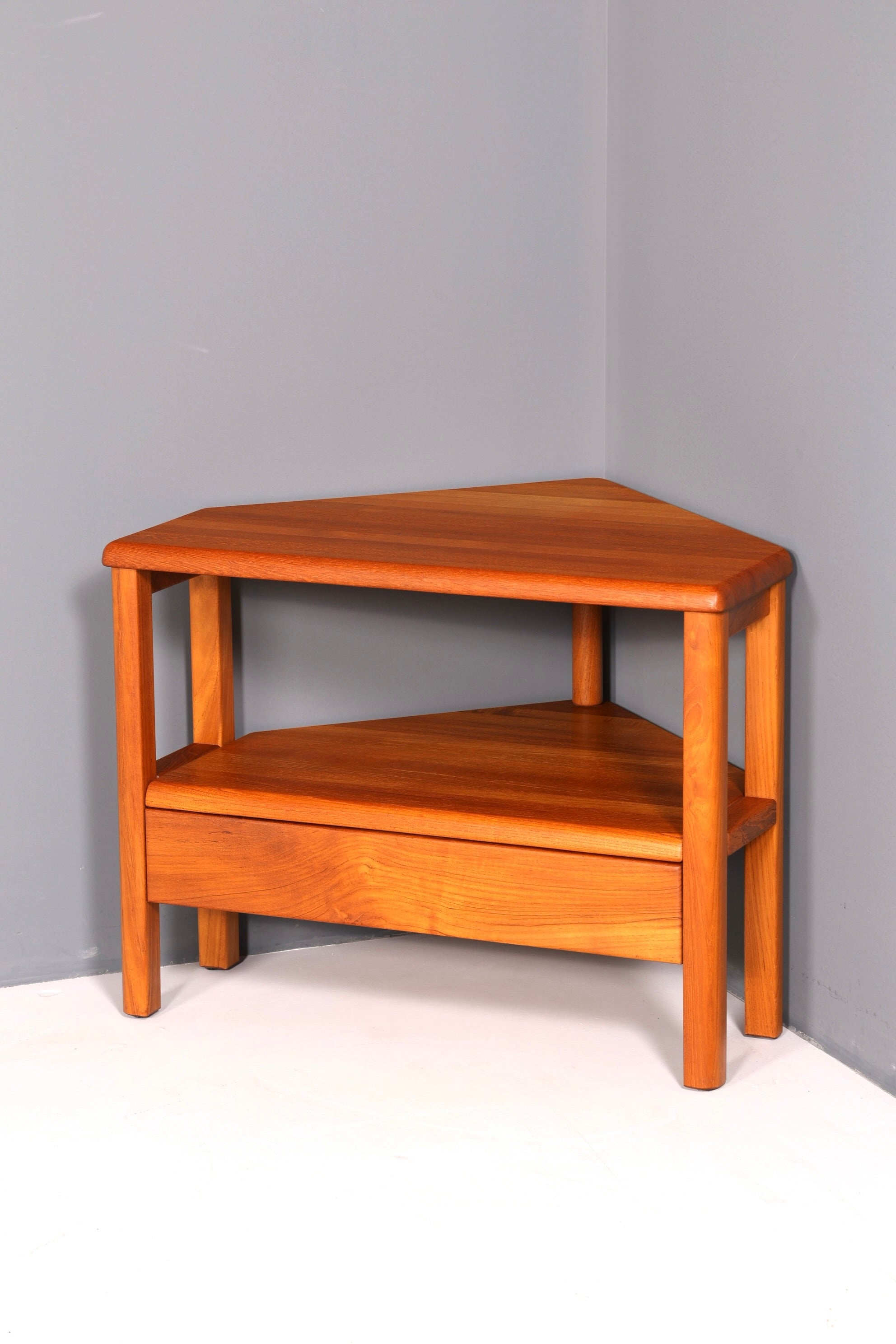 Dänischer Beistelltisch Teakholz Salling Stolefabrik Ecktisch Mid Century Danish Design Couchtisch Vintage