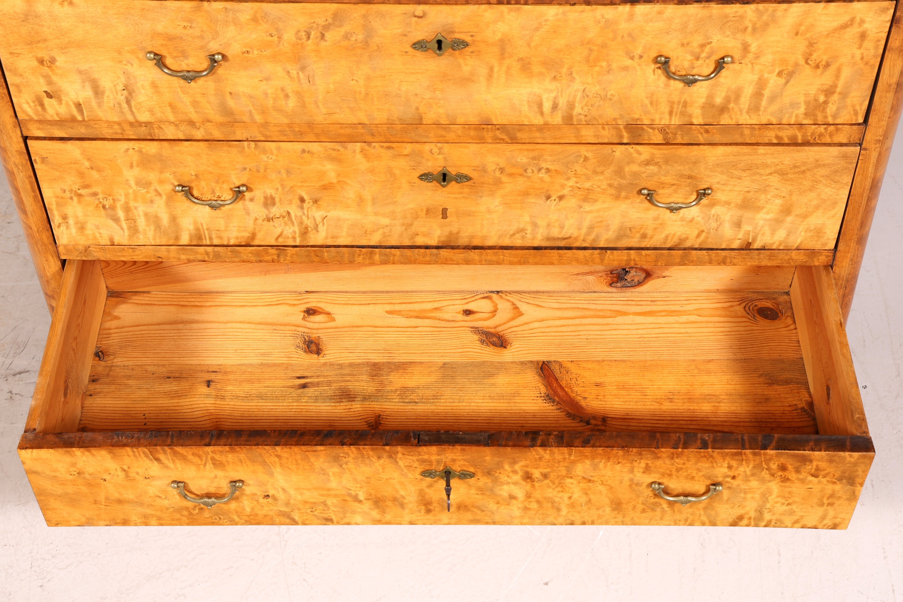 Traumhafter Sekretär im Biedermeier Stil um 1930 Schreibmöbel echt Holz Vertiko Kommode Schubladenkommode