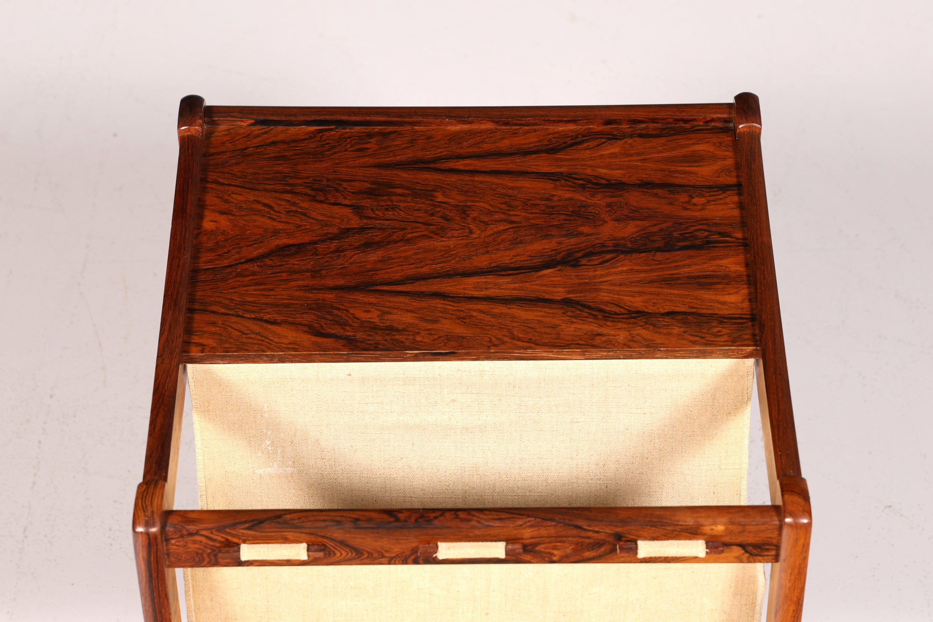 Wunderschöner Mid Century Couchtisch Brdr. Furbo Palisander Retro Ablagetisch Vintage 70er Jahre