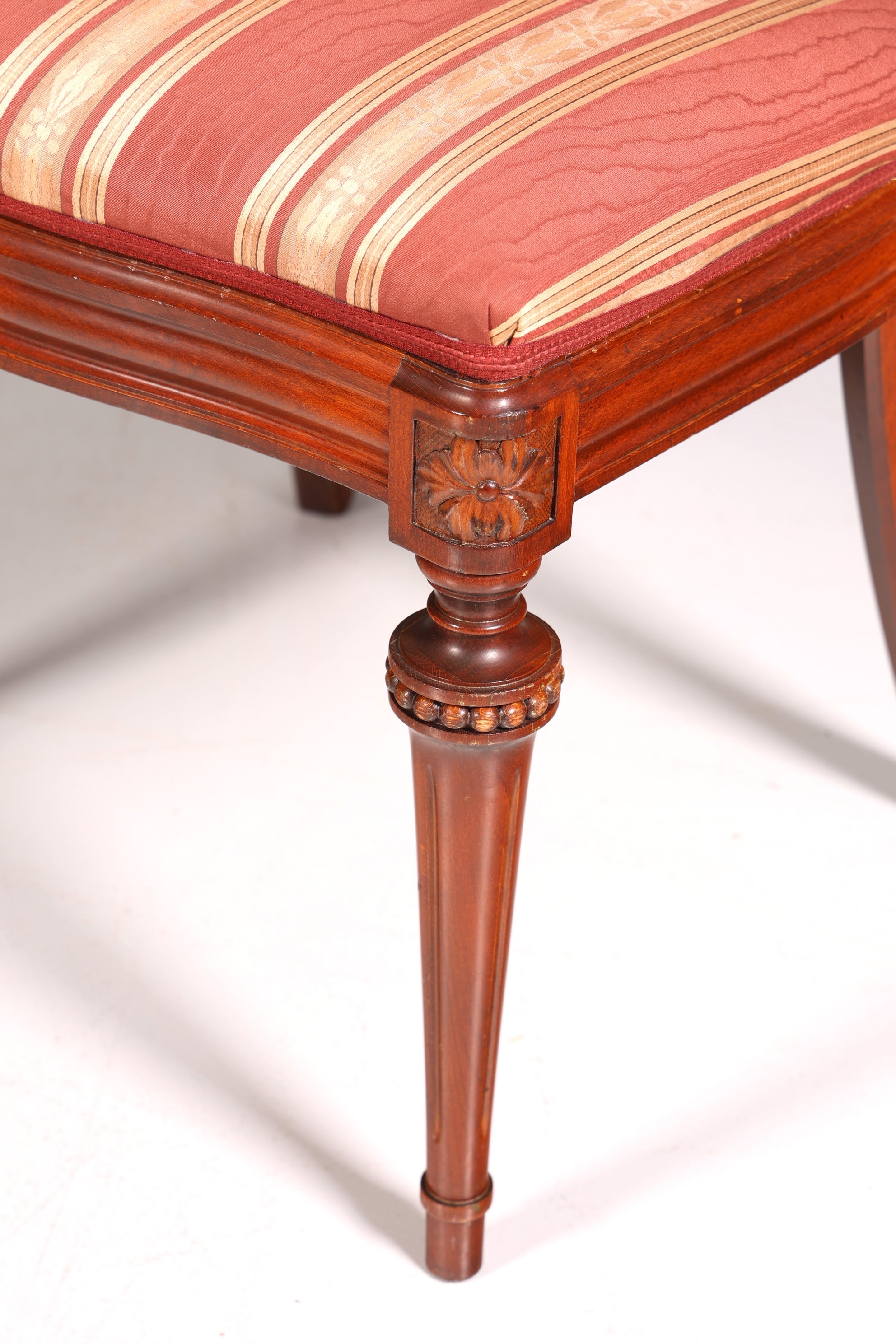 4x Edle Englische Stühle Englisch Dining Chairs Antik 60er Jahre Küchenstühle Stuhlset