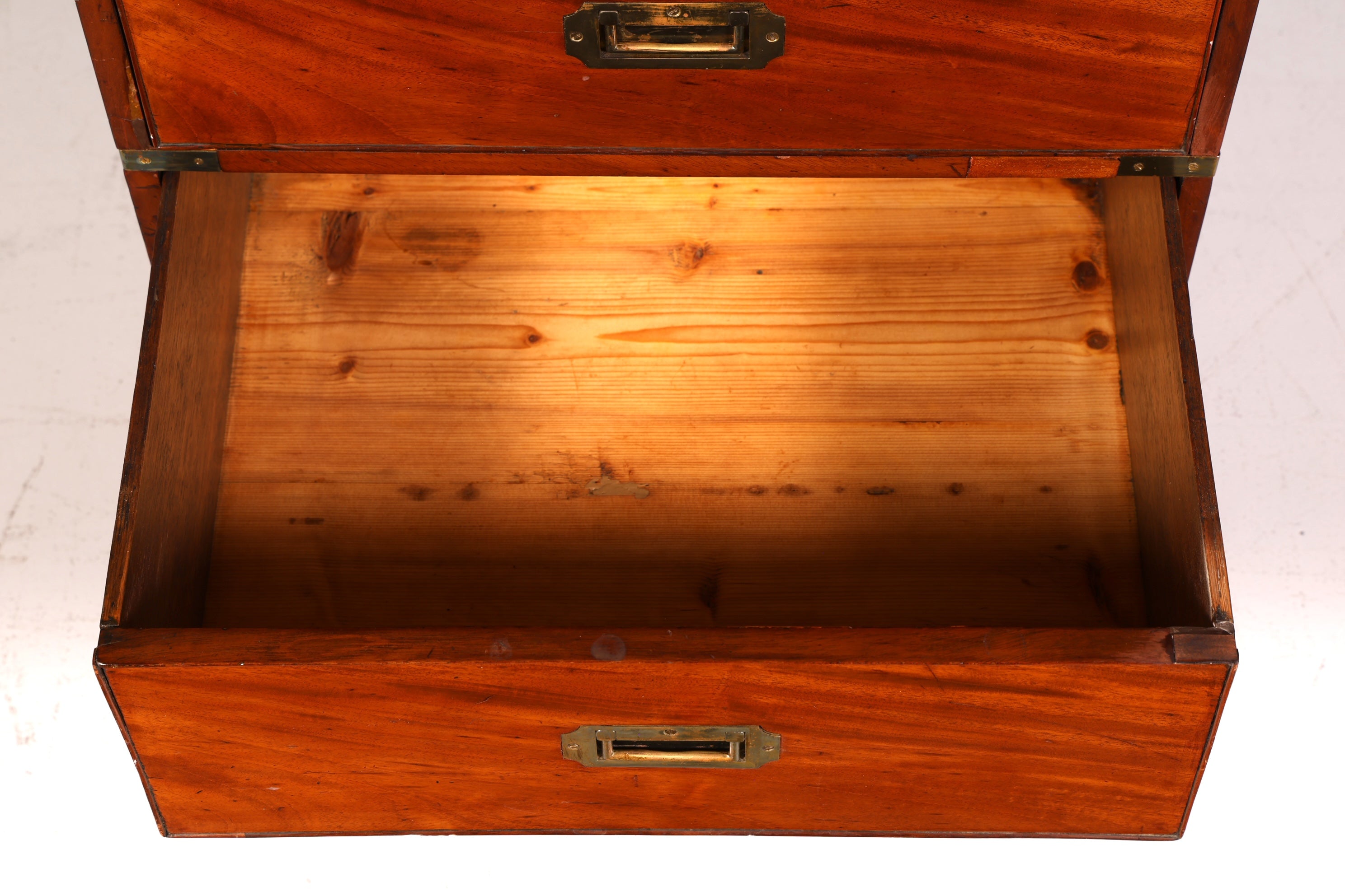 Wunderschöne Maritime Kommode Englisch Military Chest Schrank Vertiko Schubladenkommode Wäschekommode