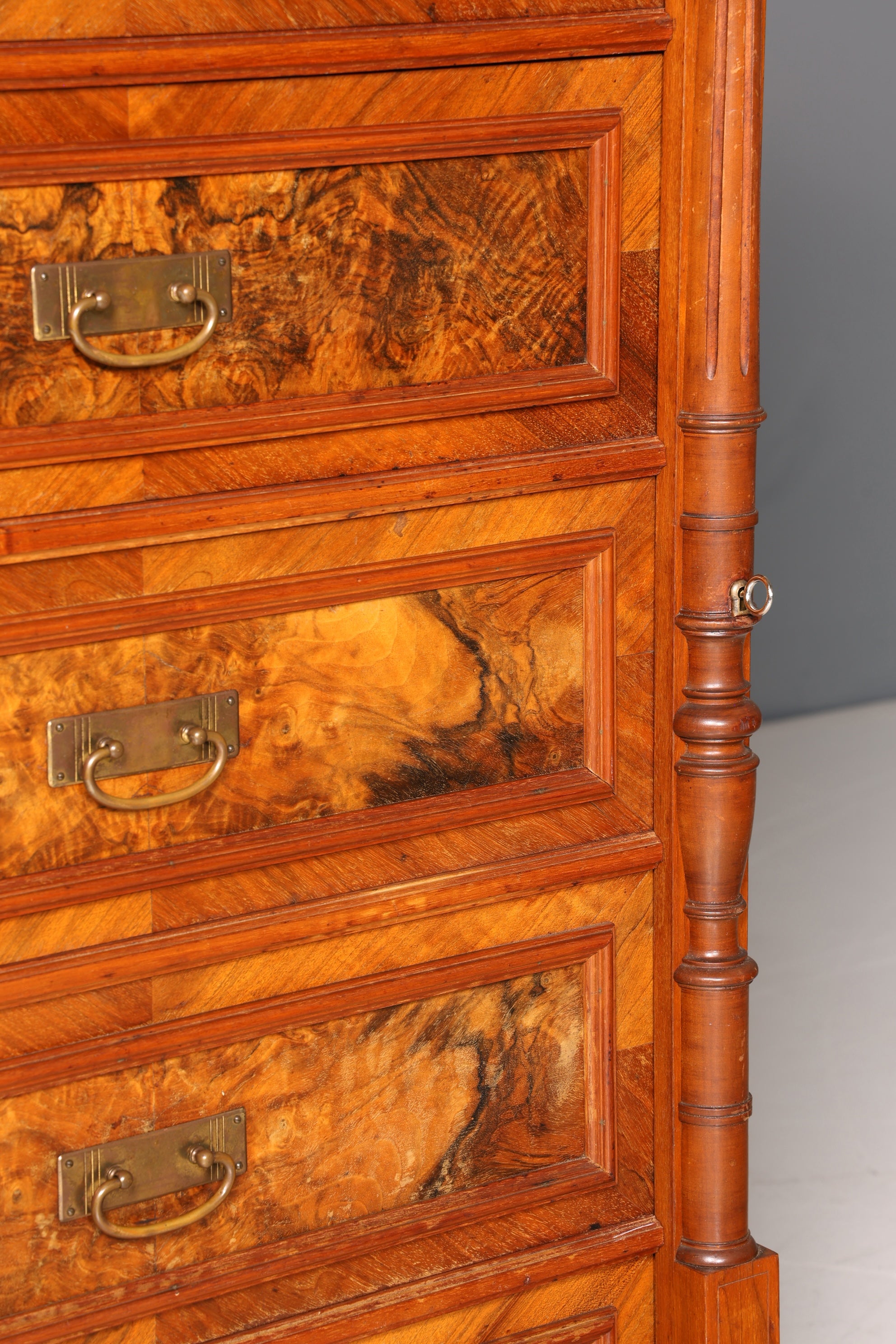 Wunderschönes Gründerzeit Vertiko Louis Philippe Kommode Chiffoniere um 1880 Schubladenkommode