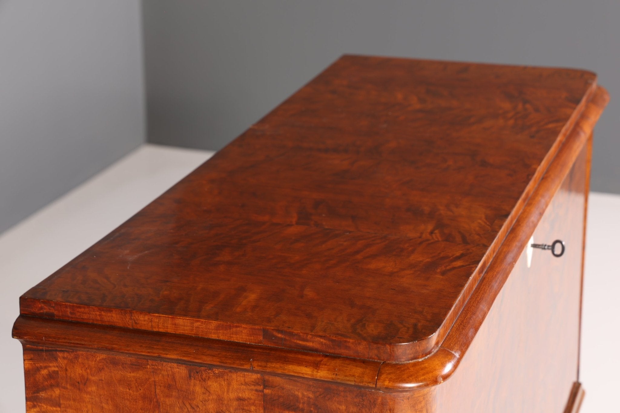 Wunderschöner Original Biedermeier Sekretär um 1860 Kommode Antik Bürokommode