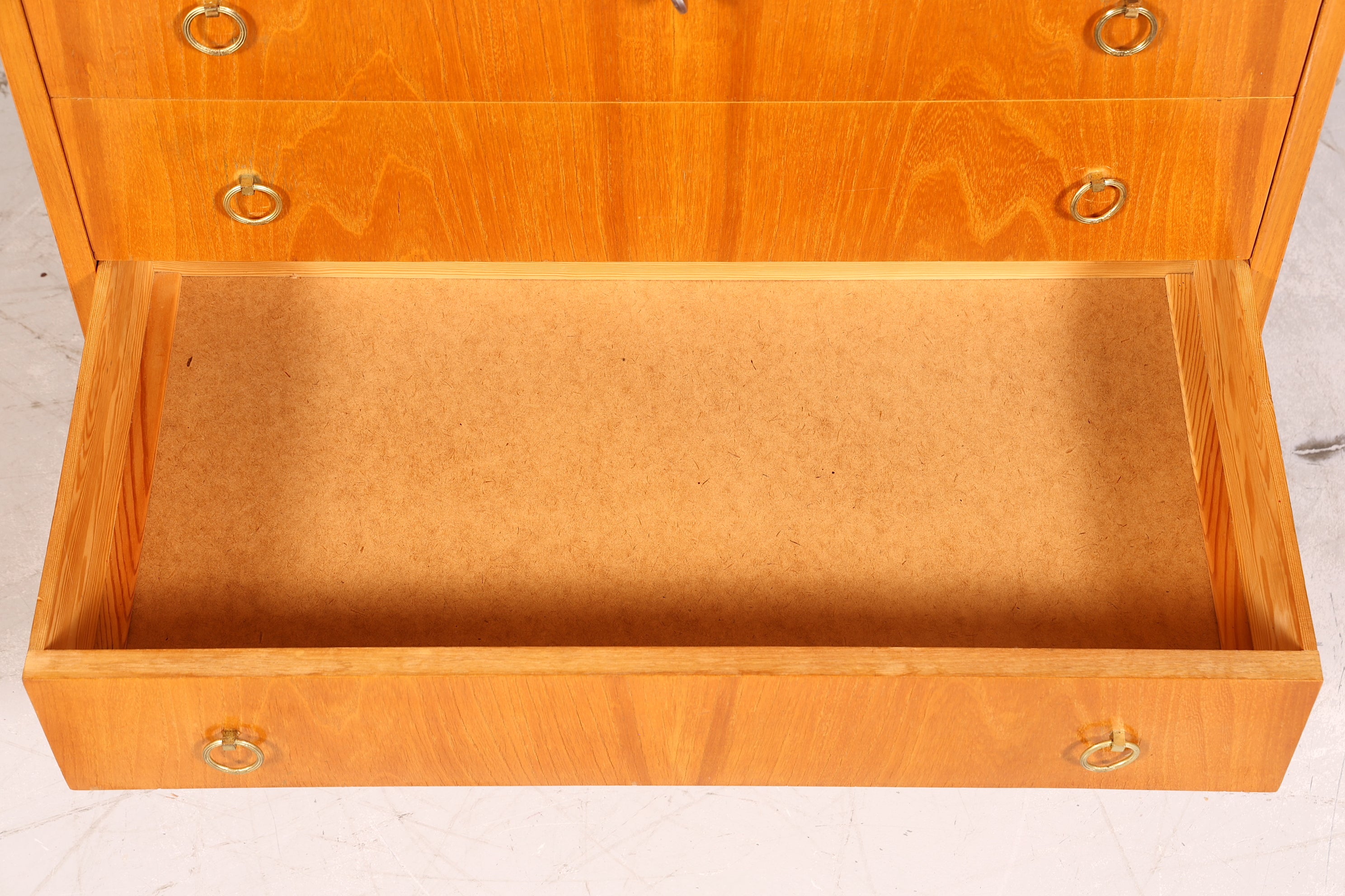 Traumhafter Mid Century Rollladen Sekretär echt Holz Büro Schrank Vintage Schreibkommode