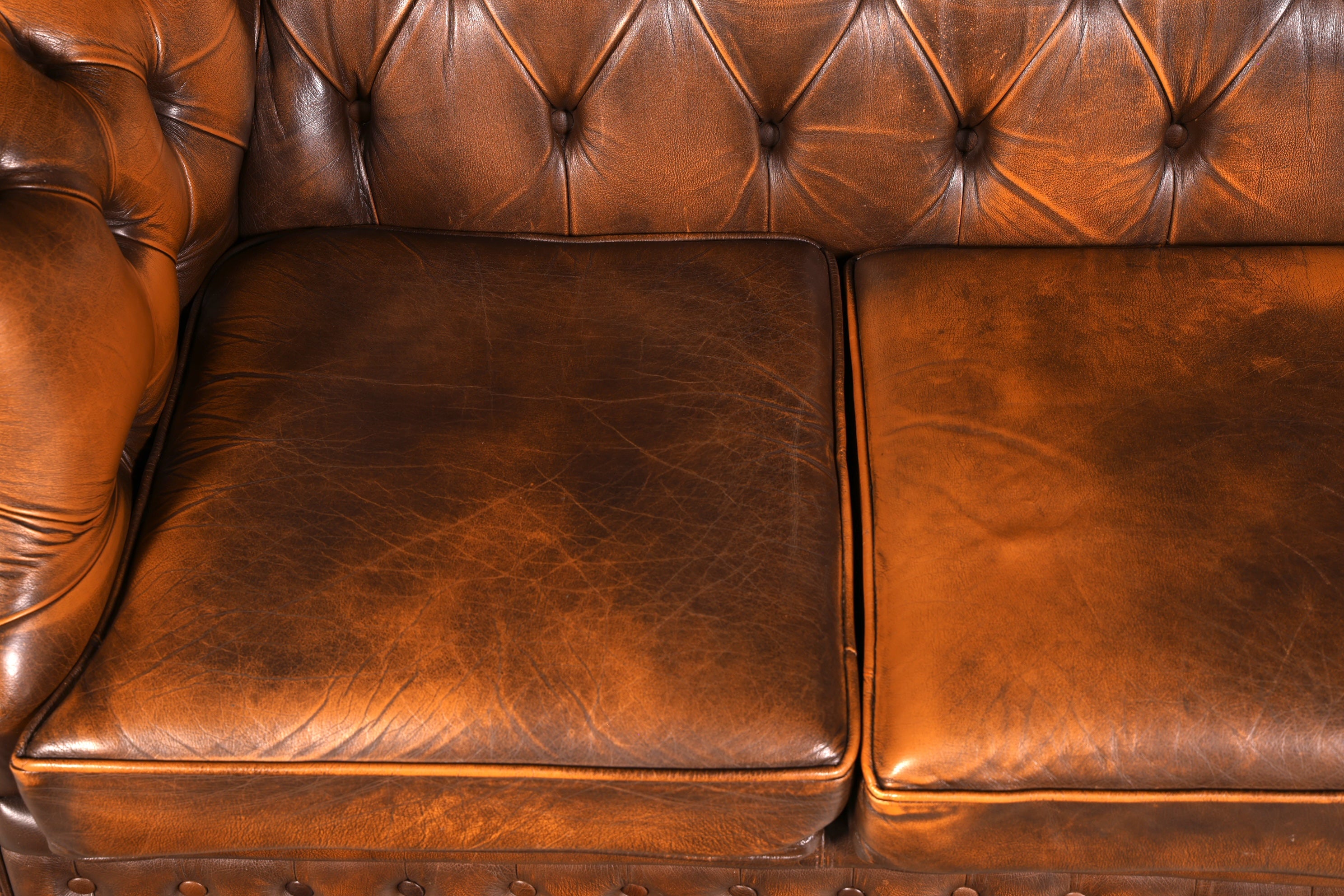 Wunderschönes Original Chesterfield Centurion Sofa 3- Sitzer echt Leder Couch
