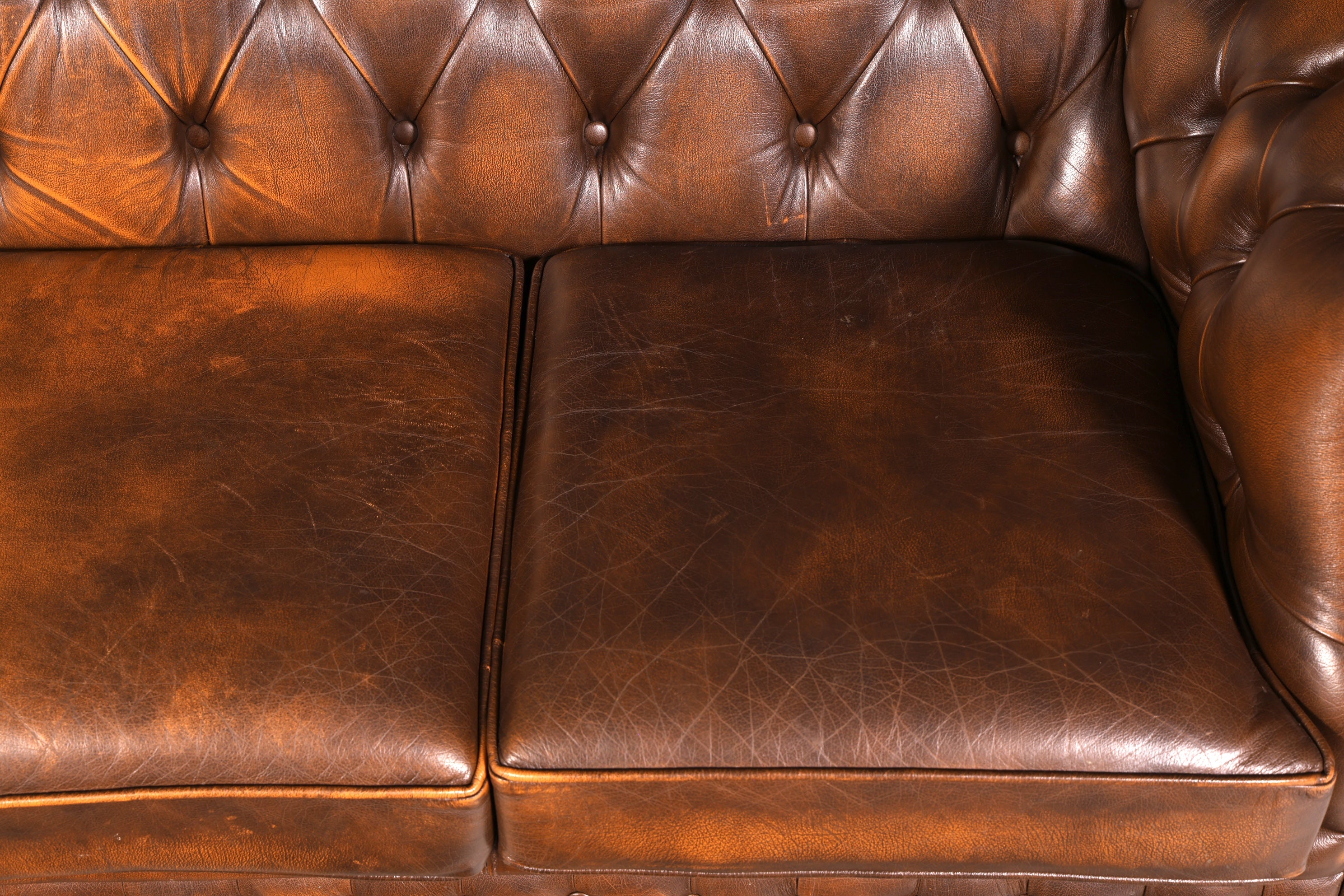 Wunderschönes Original Chesterfield Centurion Sofa 3- Sitzer echt Leder Couch