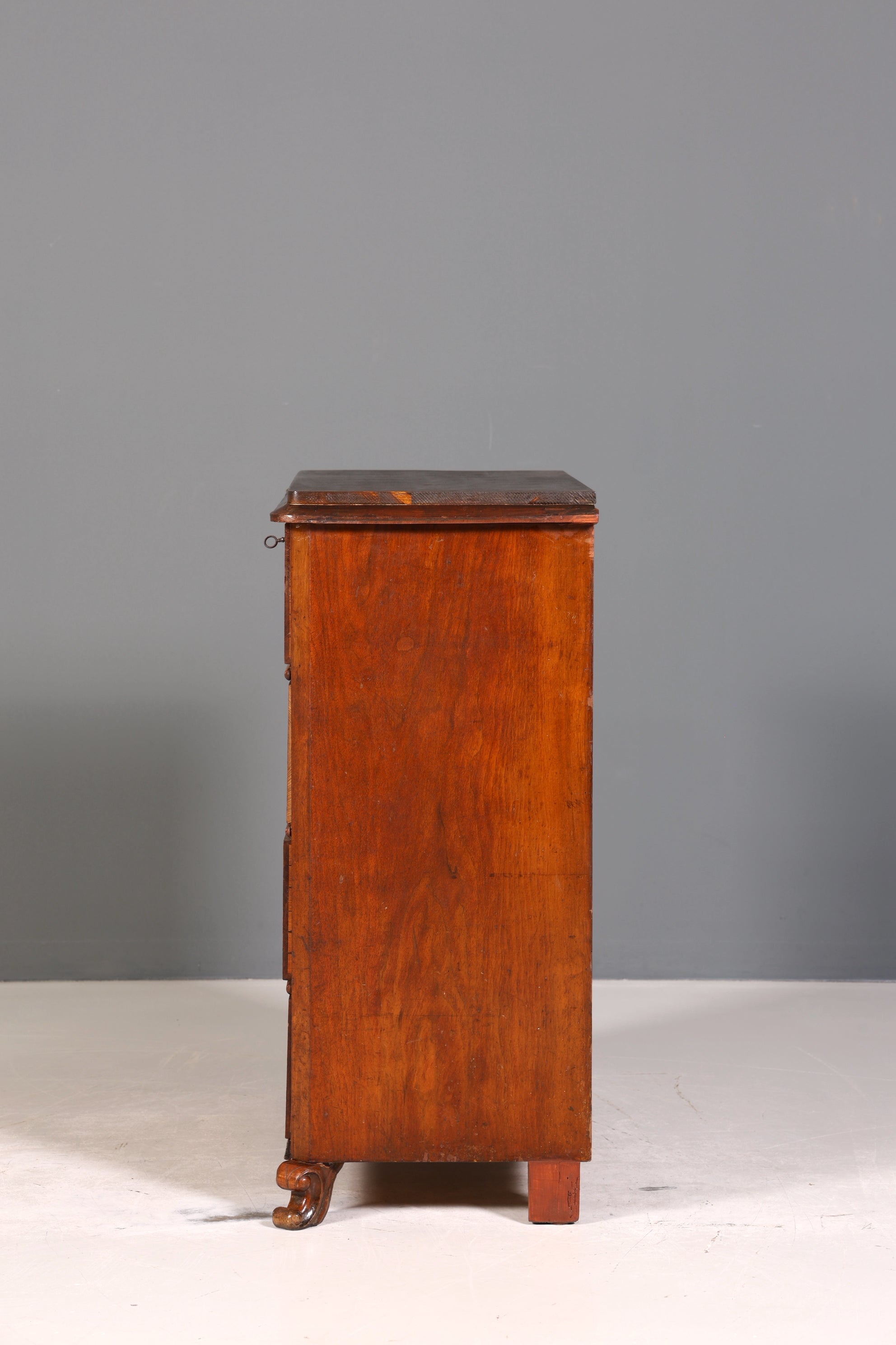 Wunderschöne Louis Philippe Kommode Nussbaum Vertiko Schubladenkommode um 1880