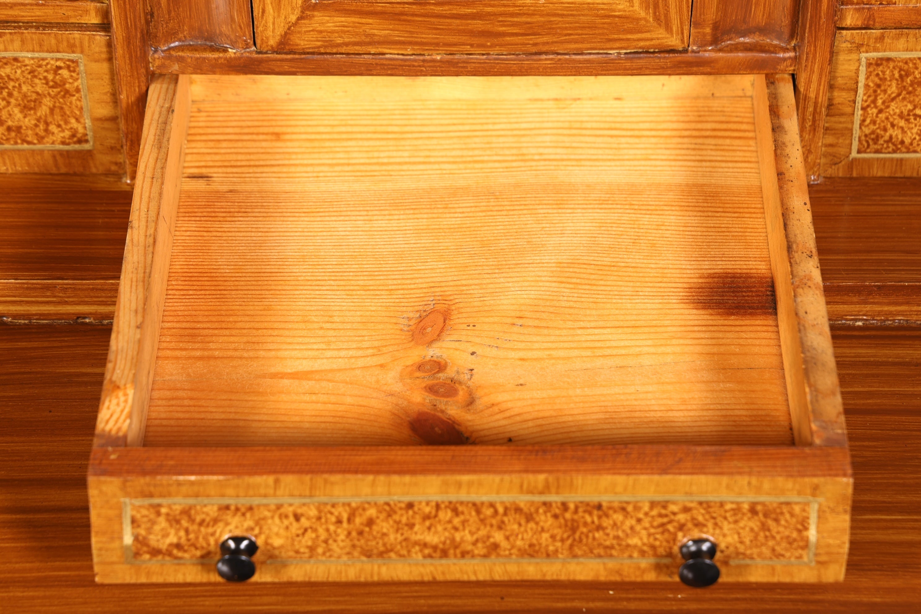 Traumhafter Gründerzeit Sekretär Vertiko Highboard Louis Philippe Kommode um 1880